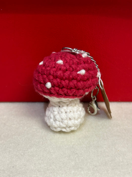 Red Mushroom Keychain
