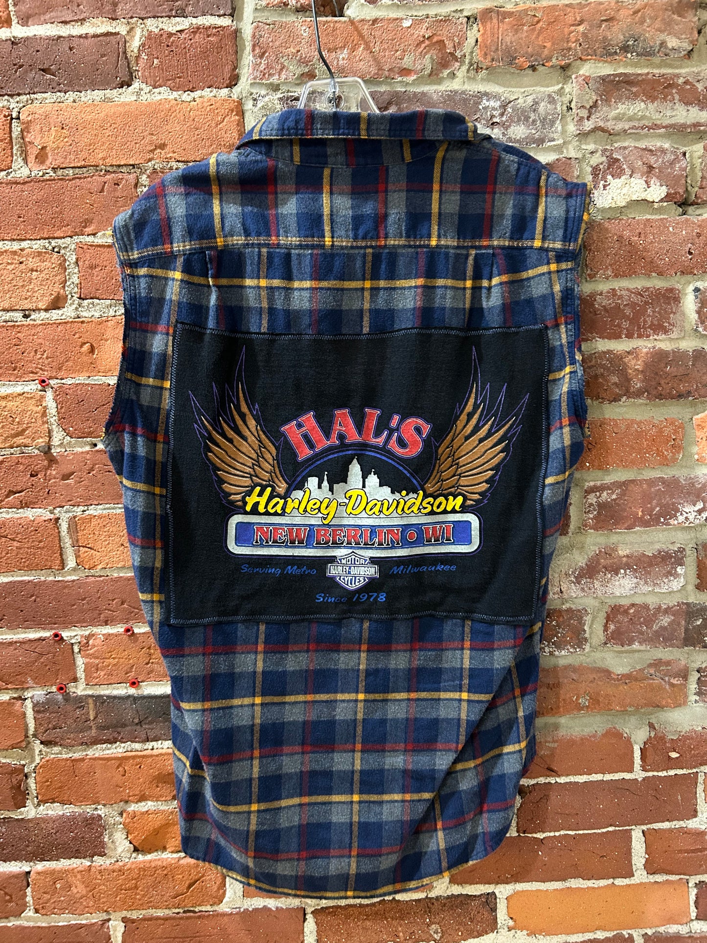 J.Crew flannel cut-off