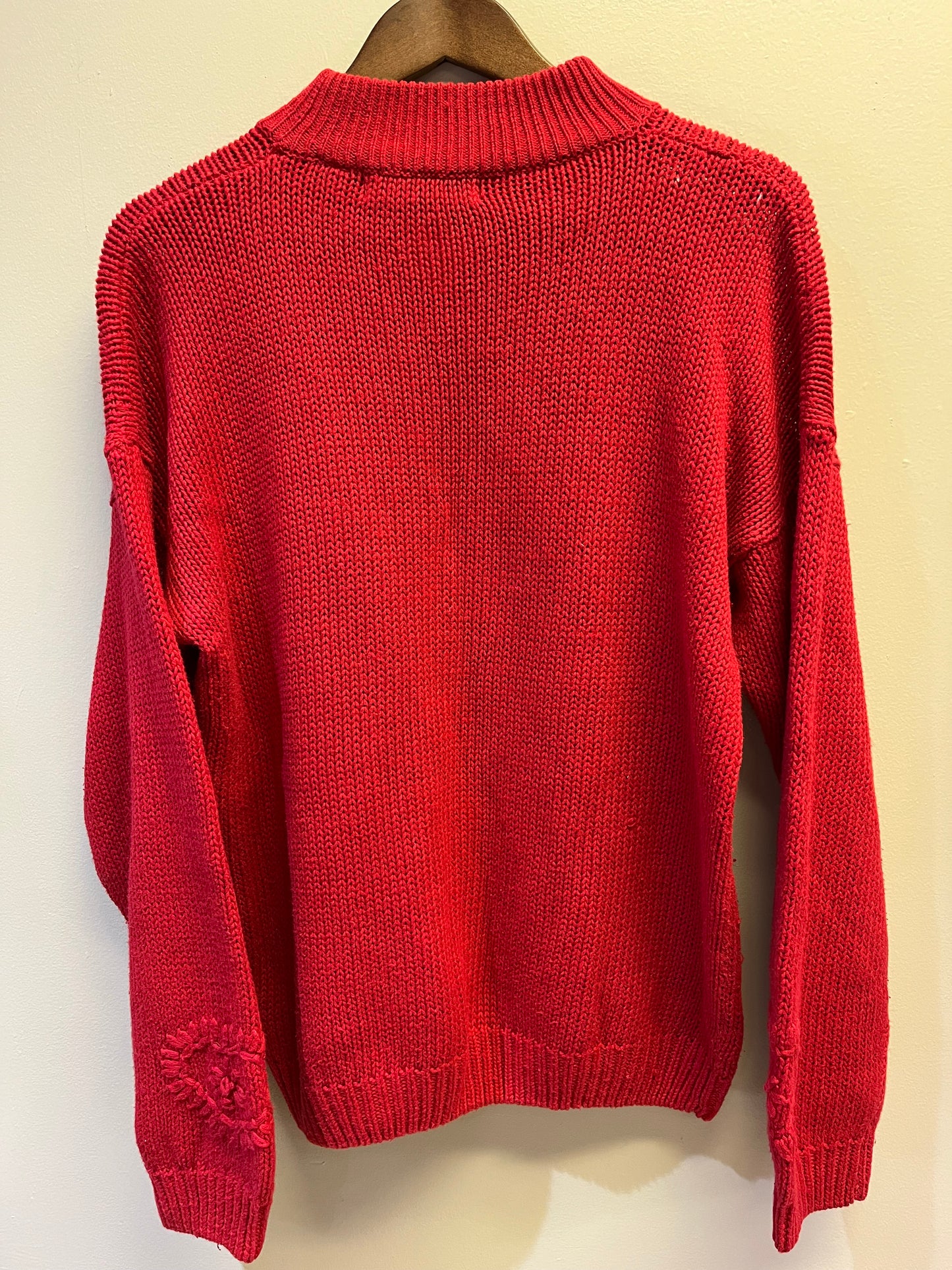 Red Turtleneck Sweater