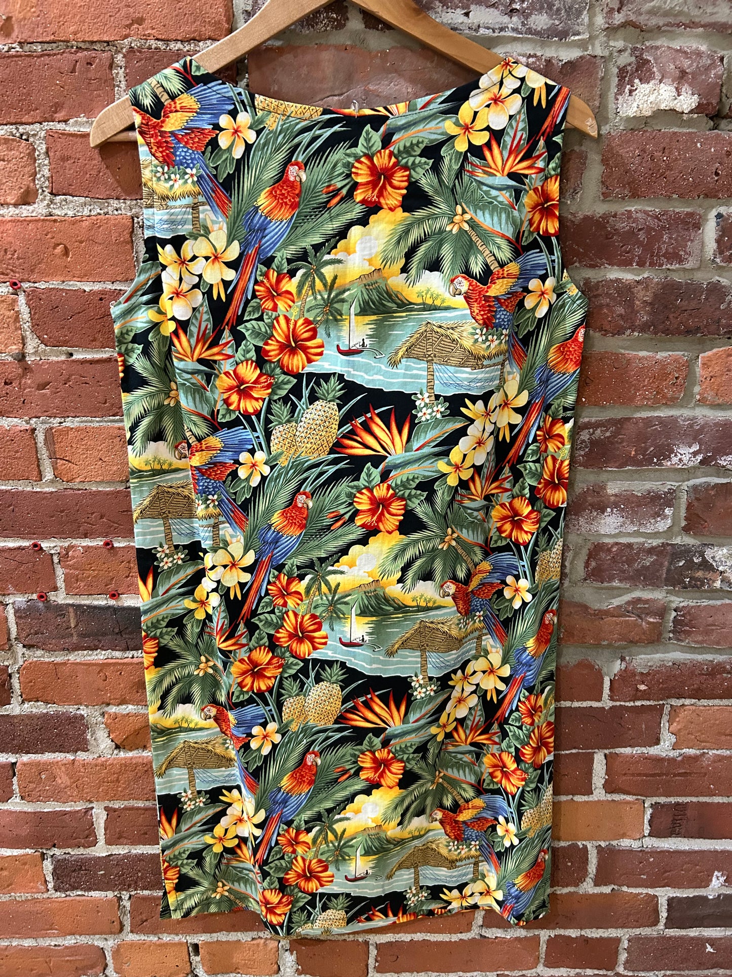 Handmade Tropical Dress