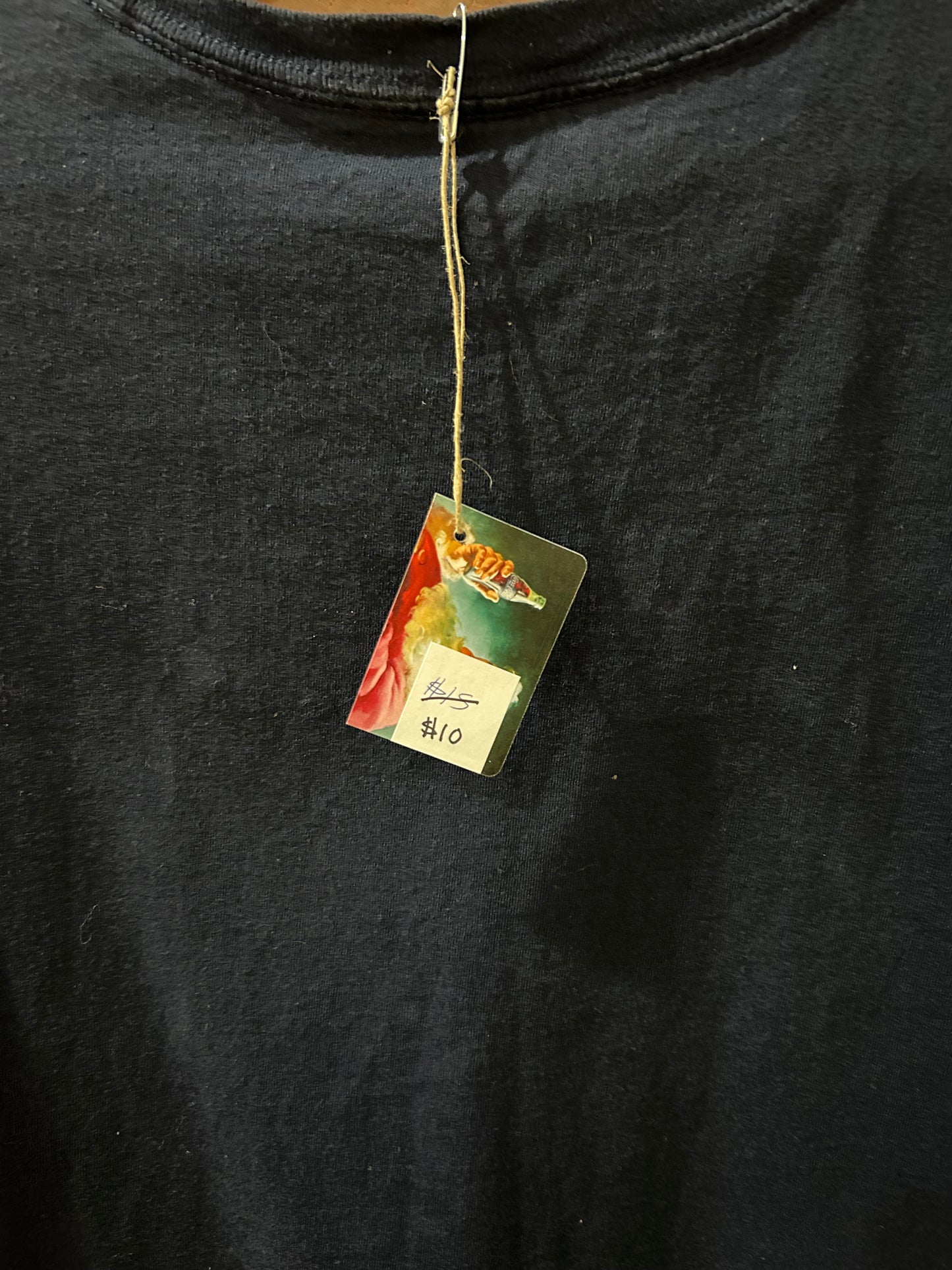 Patriotic cut-off tee