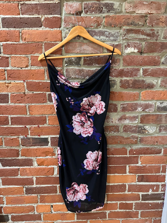 Floral Pattern Charlotte Russe Dress