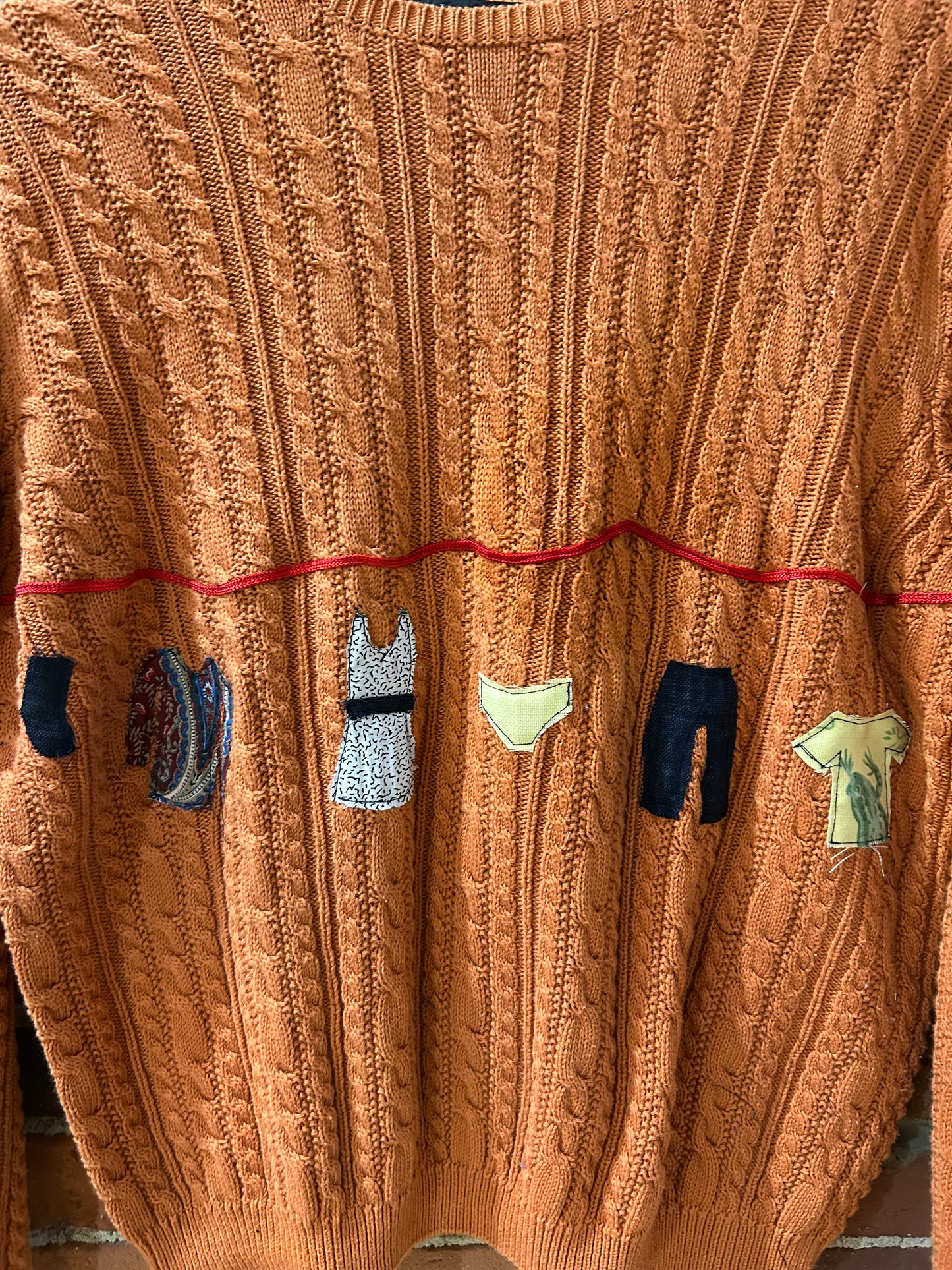 Clothes Line Sweater