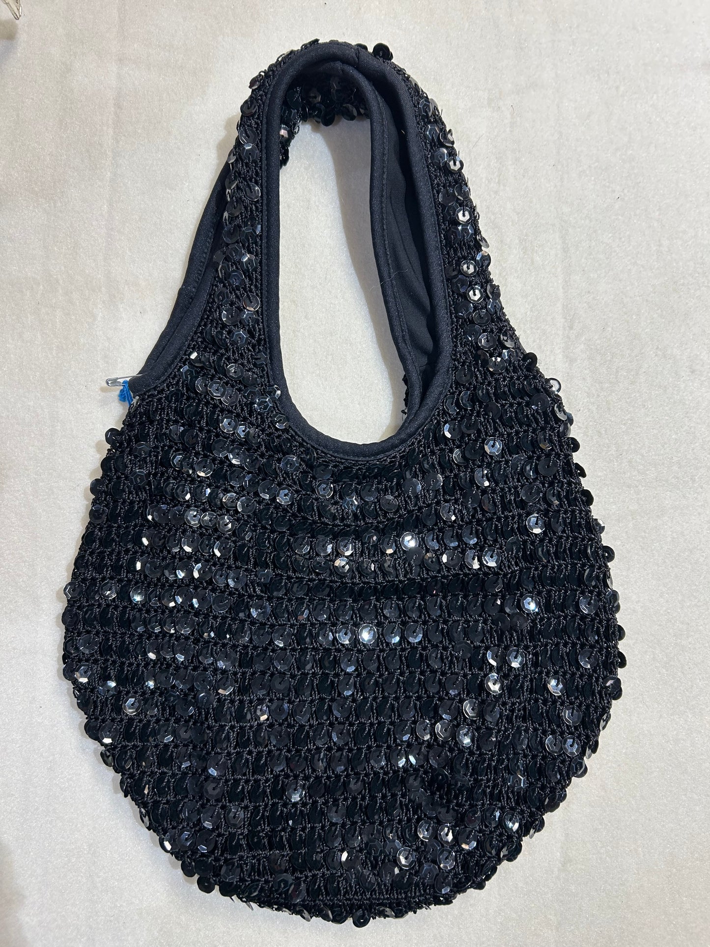 Black Sequin Bag
