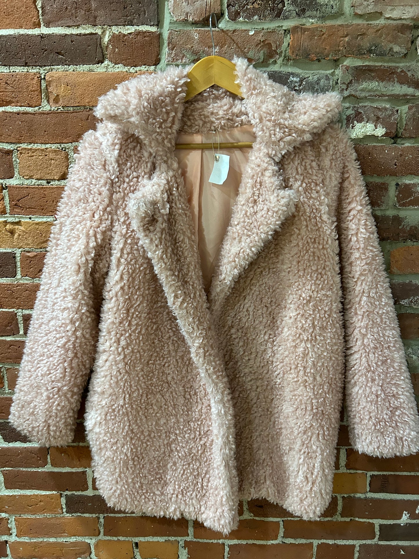 Pink Fuzzy Coat