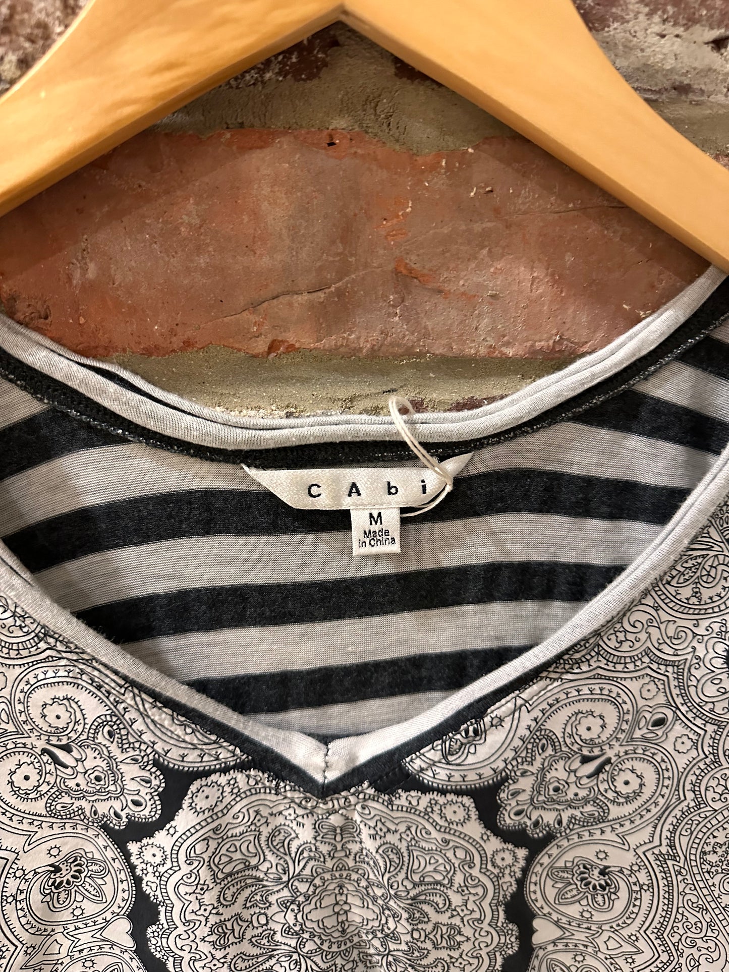 Cabi Double Patterned Shirt
