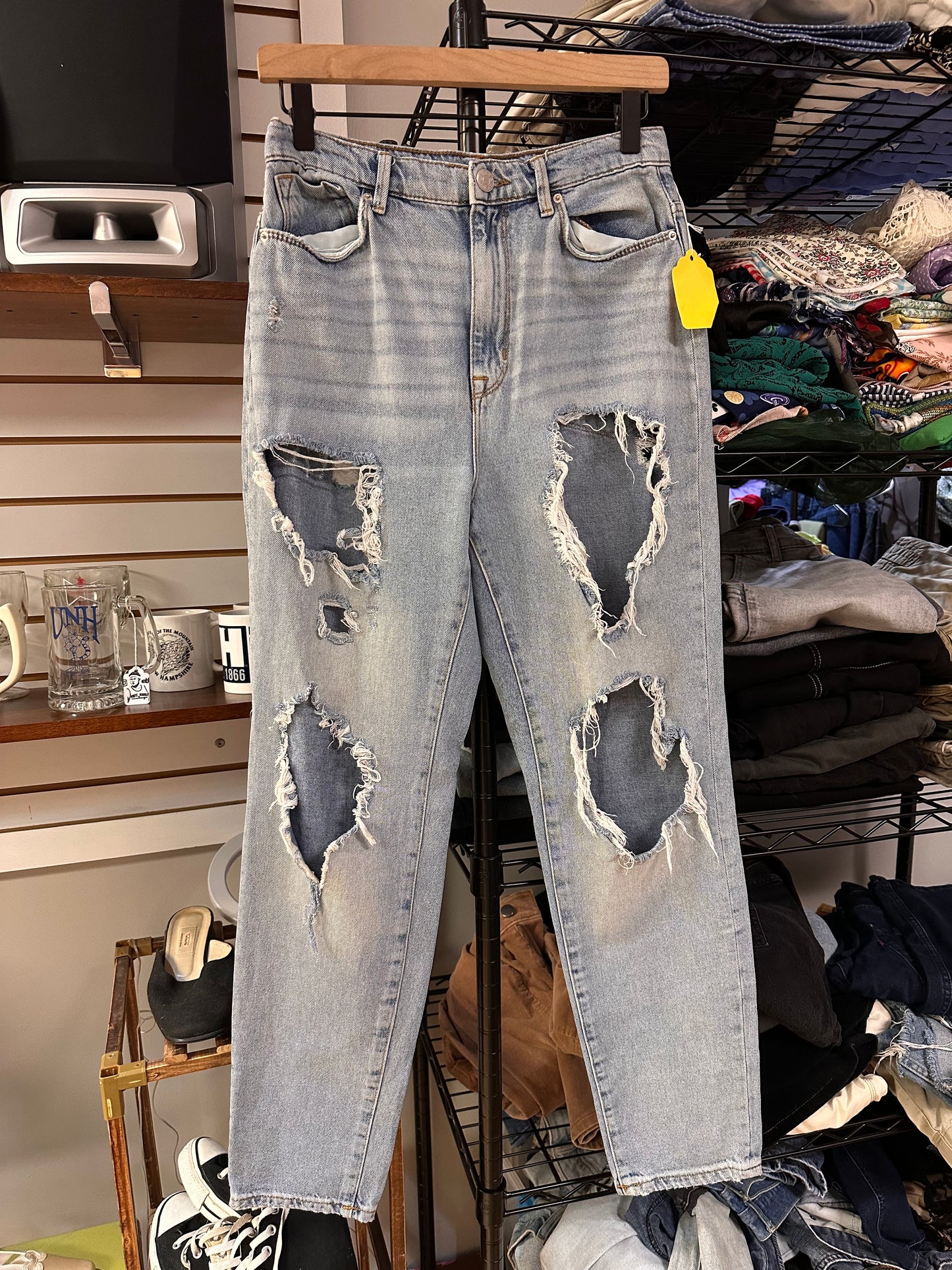Upcycled High-Rise BDG Jeans