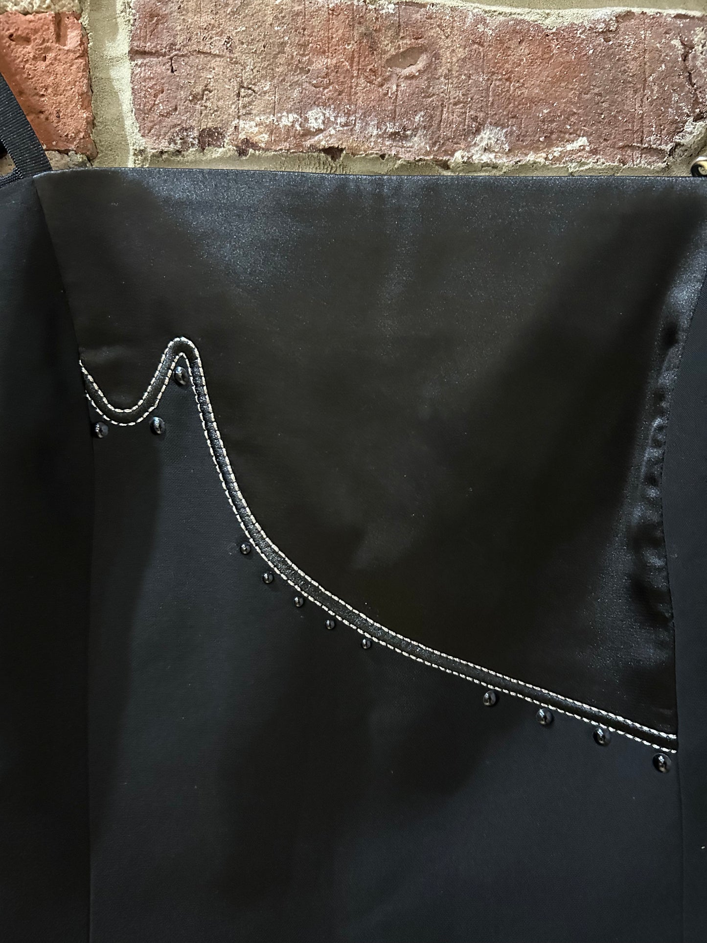 Black corset top