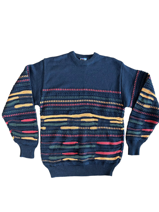 Funky Navy Sweater