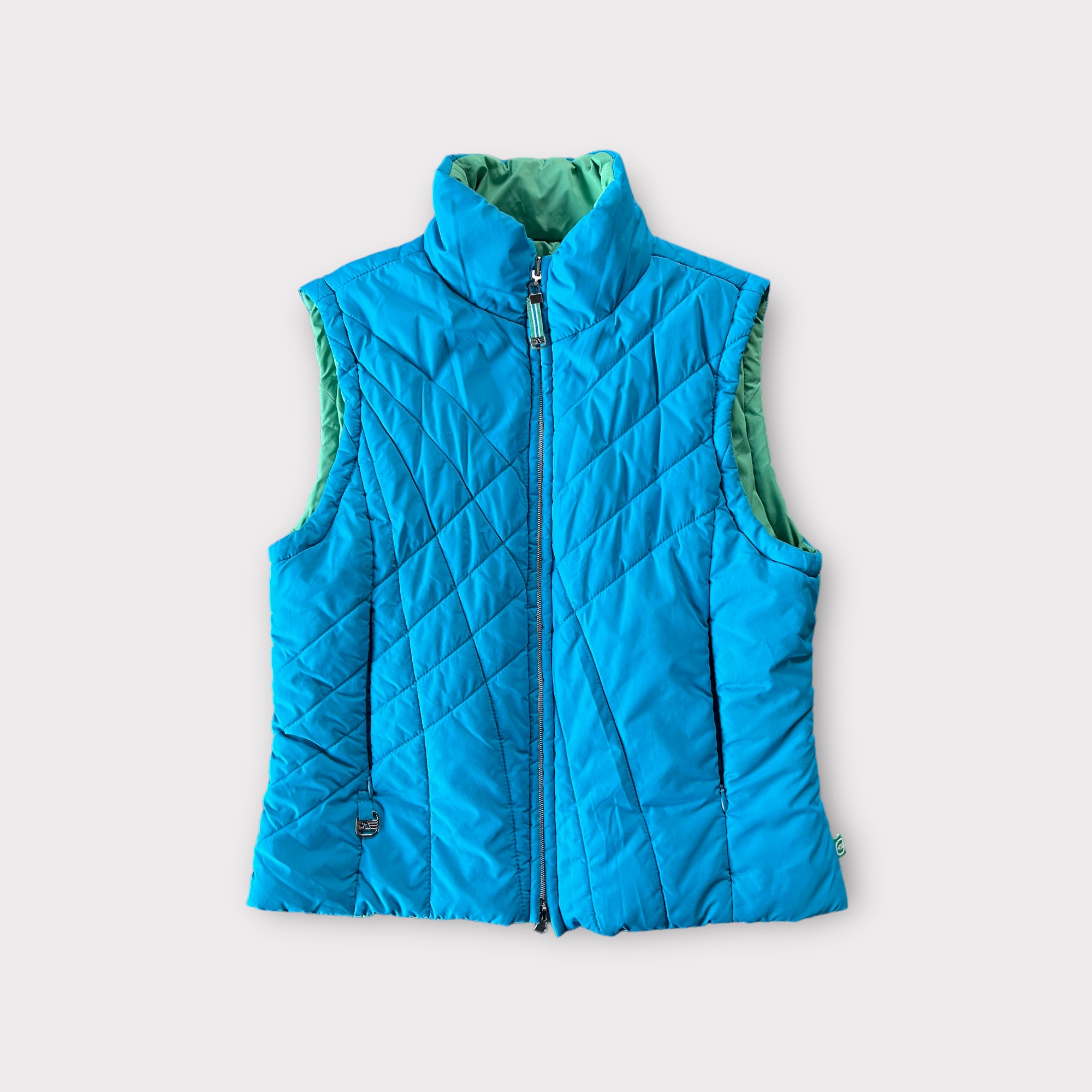 Turquoise sales puffer vest