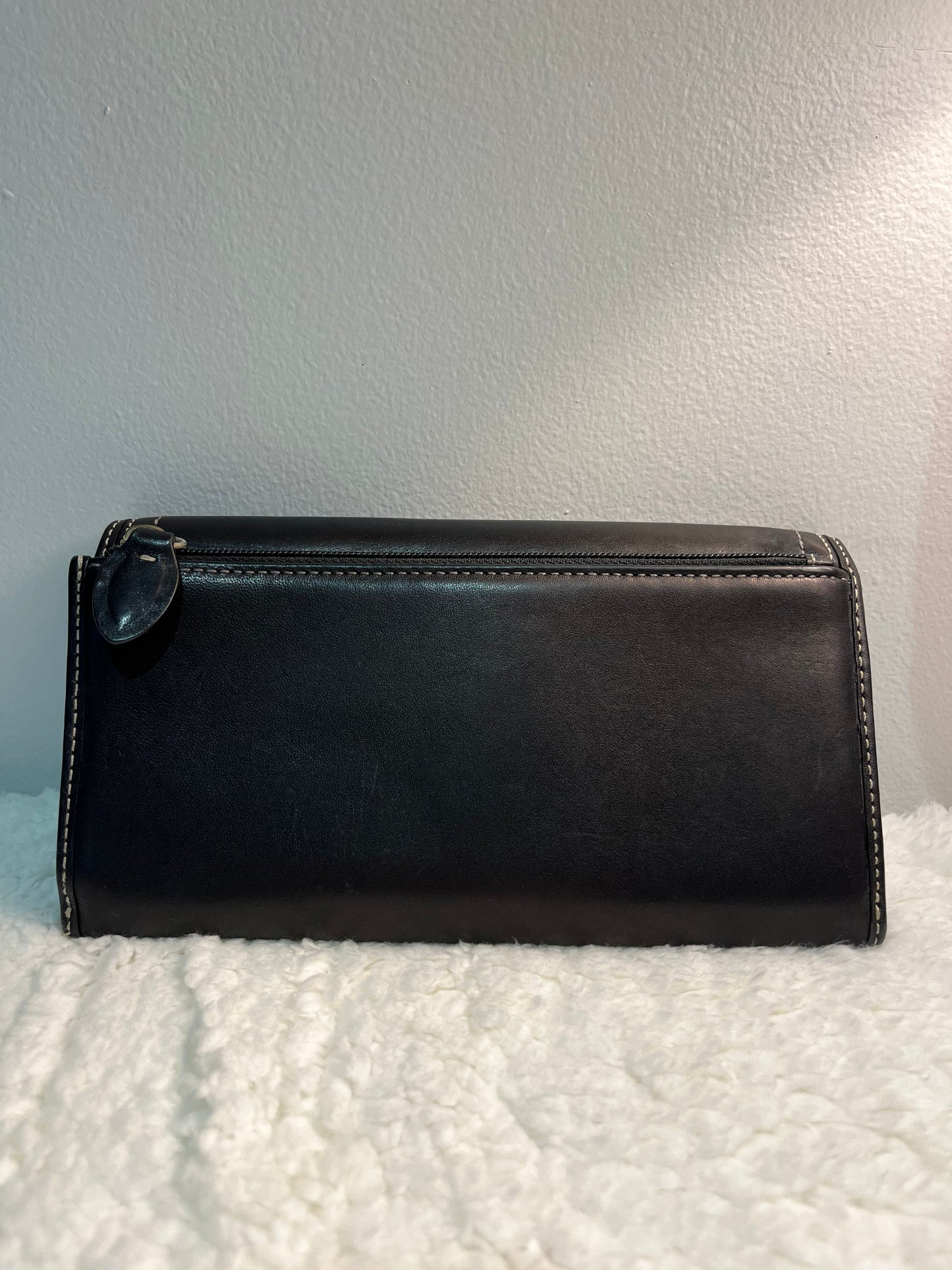 Classic Black Coach Wallet