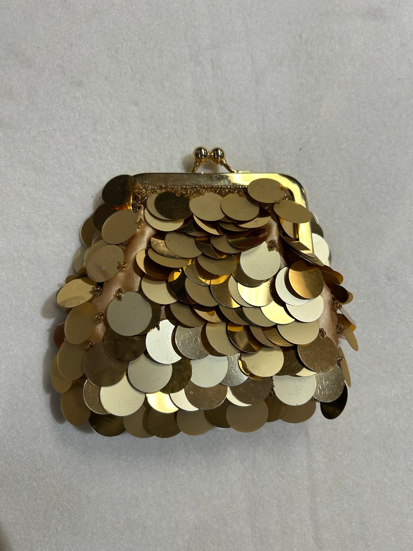 Beaded Sequin Clutch