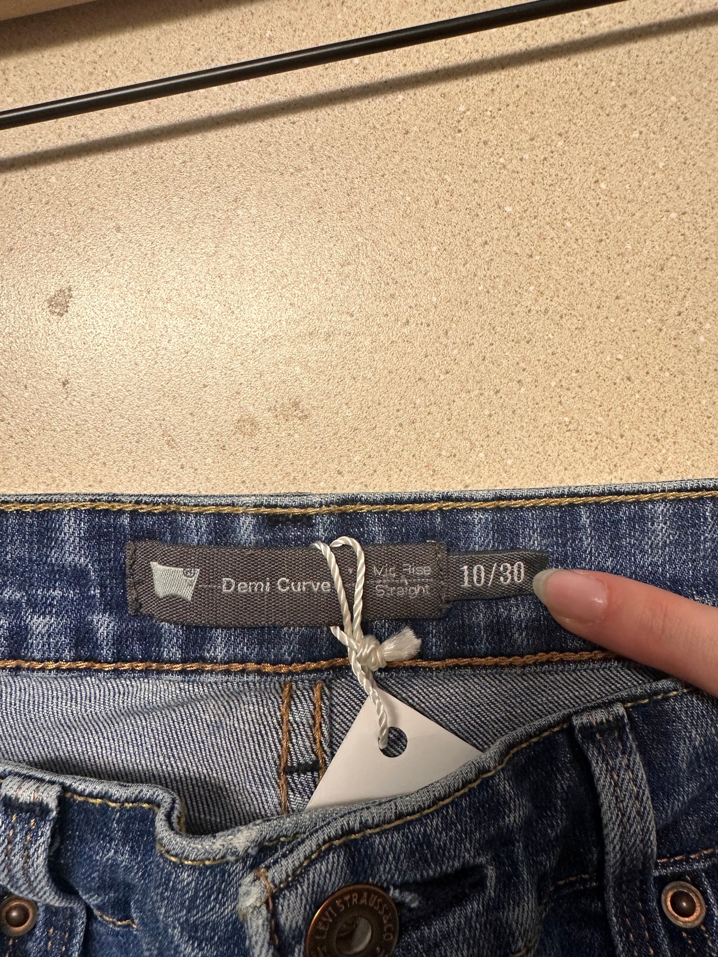Upcycled Capri Levis