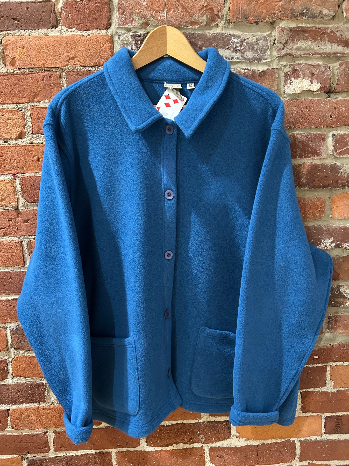 L.L.Bean Fleece Button-Up