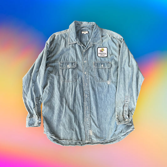 Denim Button Down