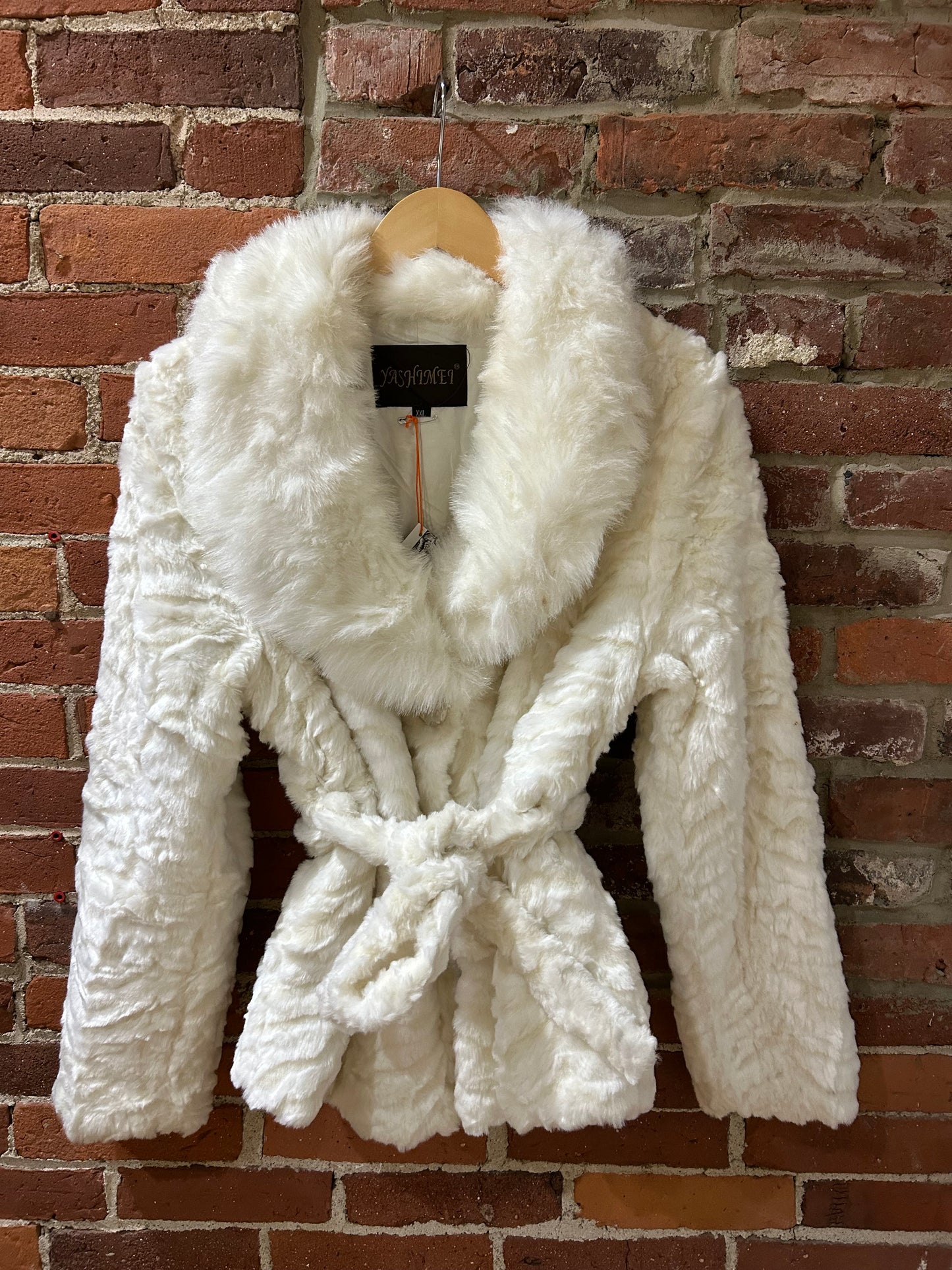 White Faux Fur