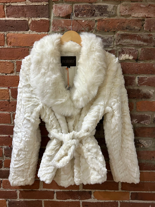 White Faux Fur