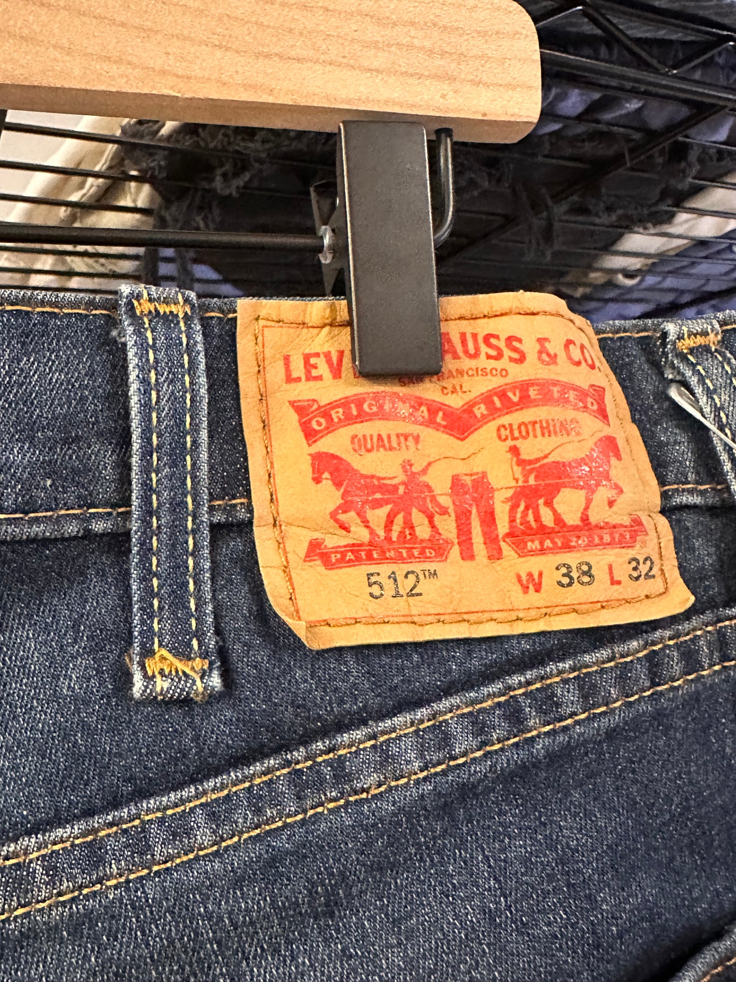 Dark Wash Levi Jeans