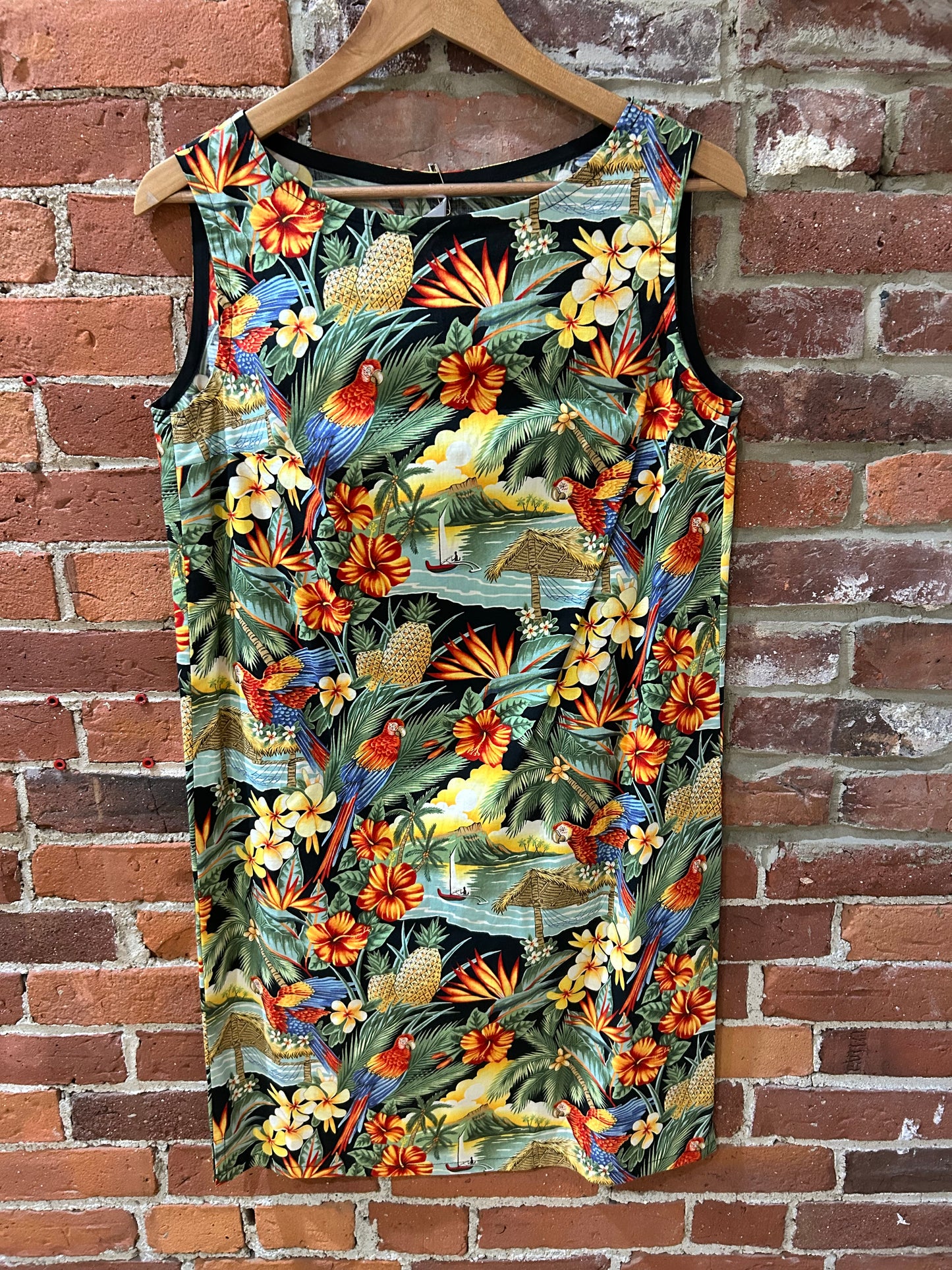 Handmade Tropical Dress