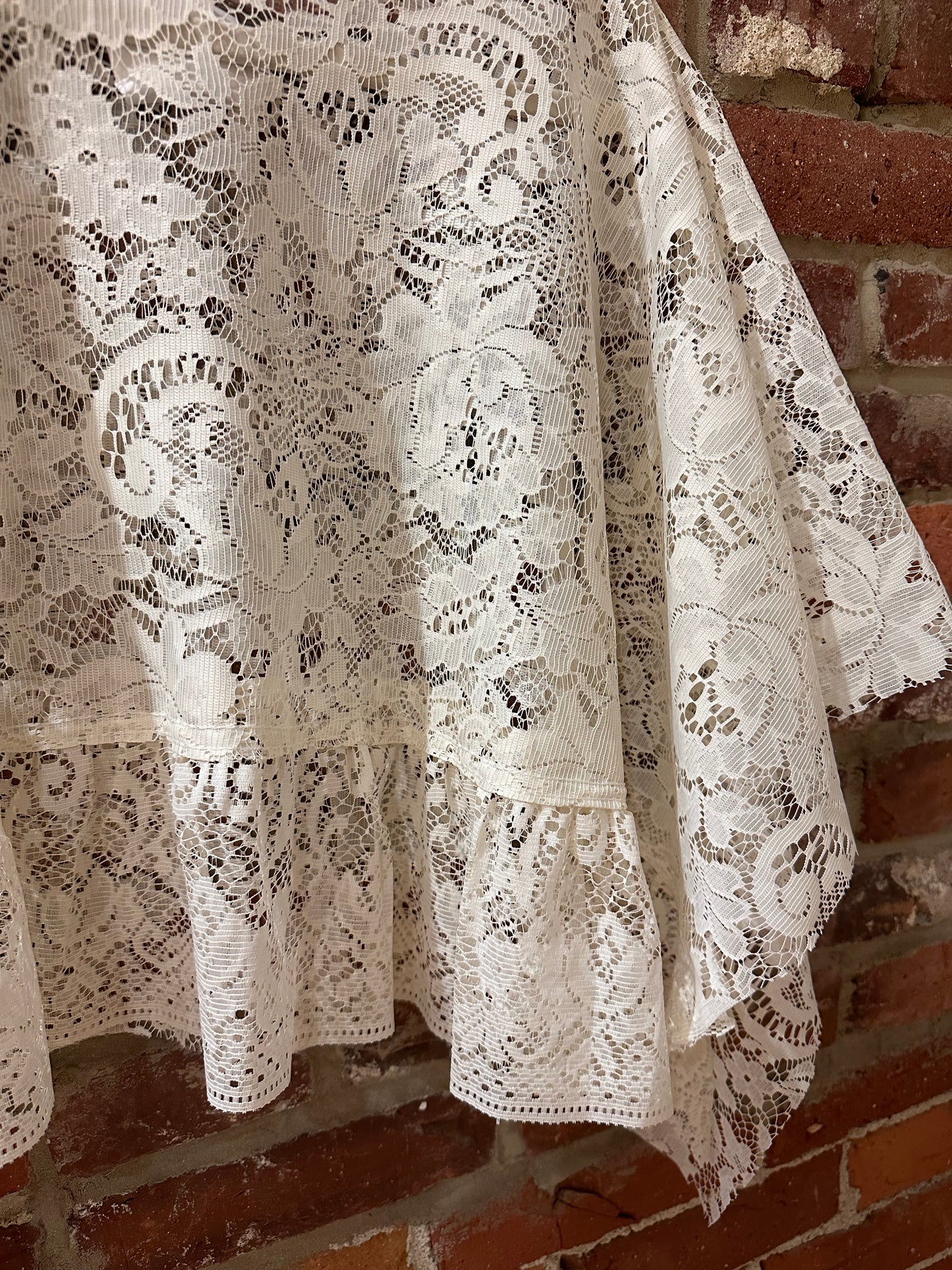 Handmade Lace Poncho!