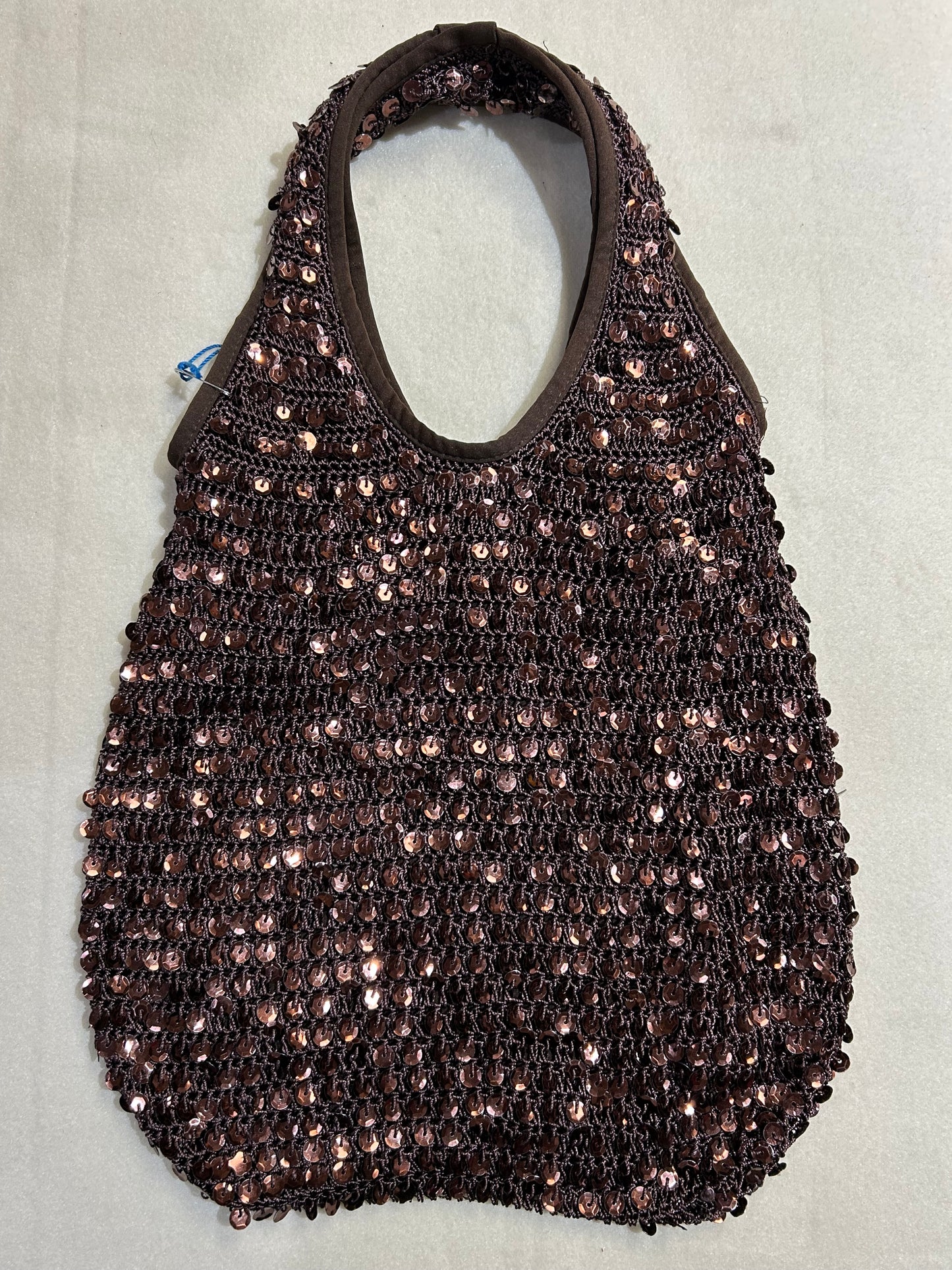 Brown Sequin Bag