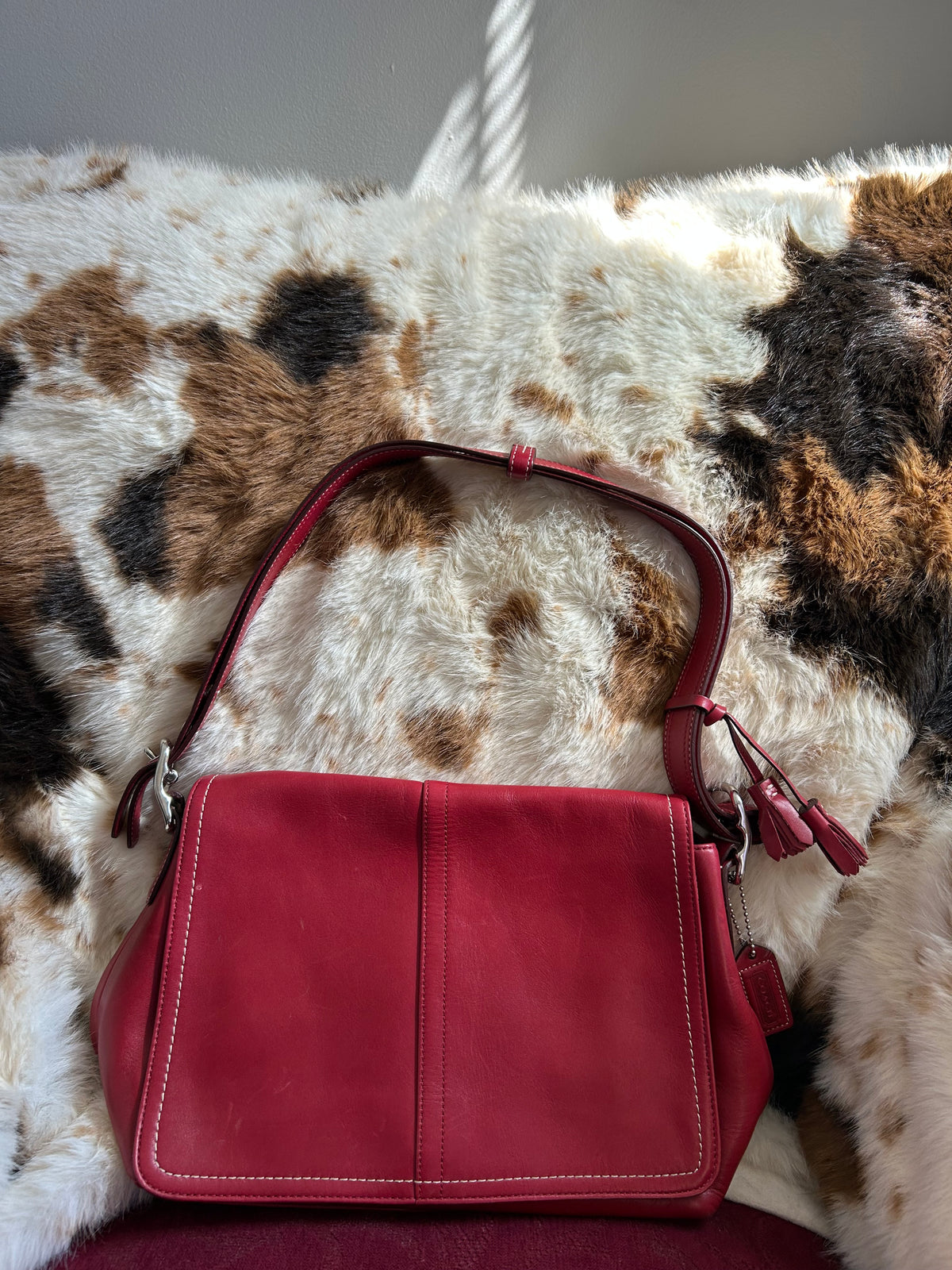 Coach Legacy Leather Flap Bag
