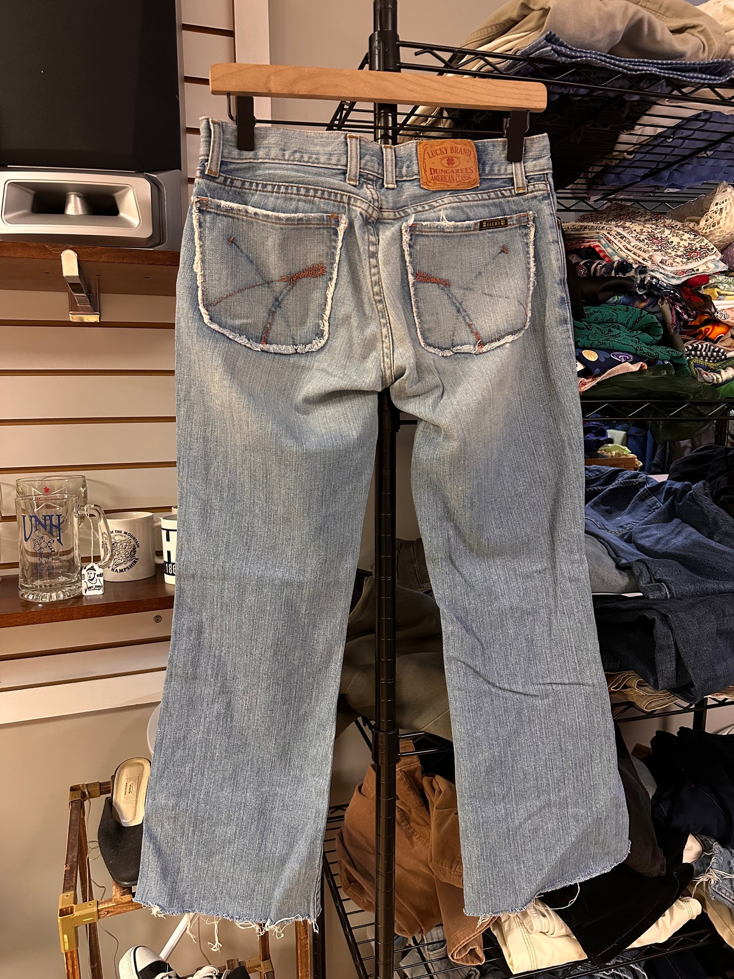 Cut Off Lucky Brand jeans