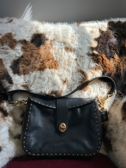 Coach studded Cross body