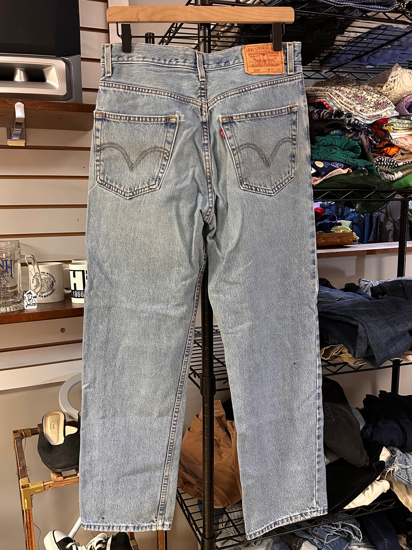 Relaxed Fit Levi Jeans