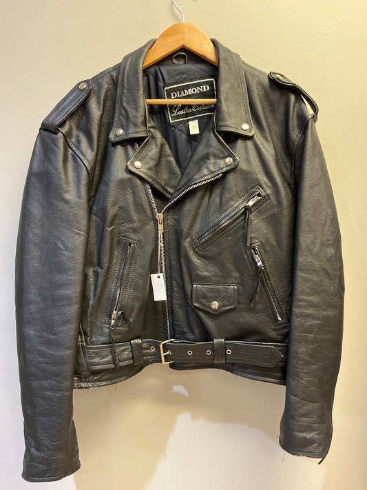 Diamond Leather Jacket