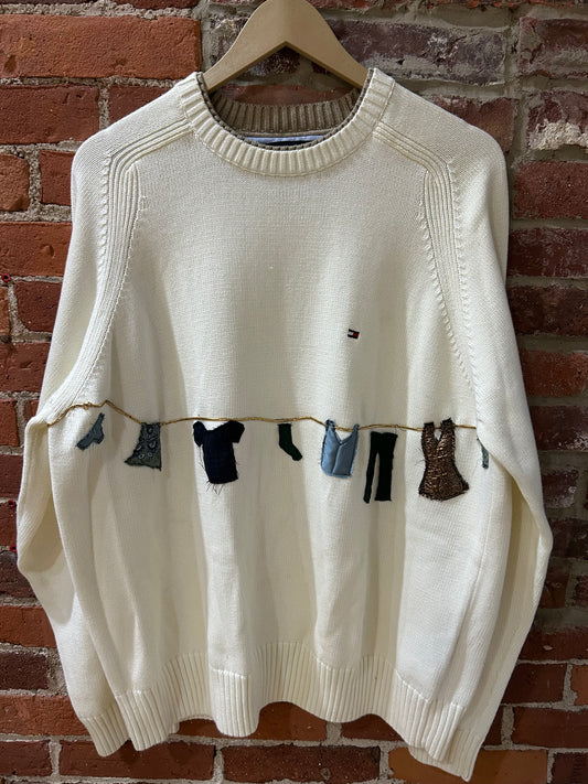 Clothes Line Sweater