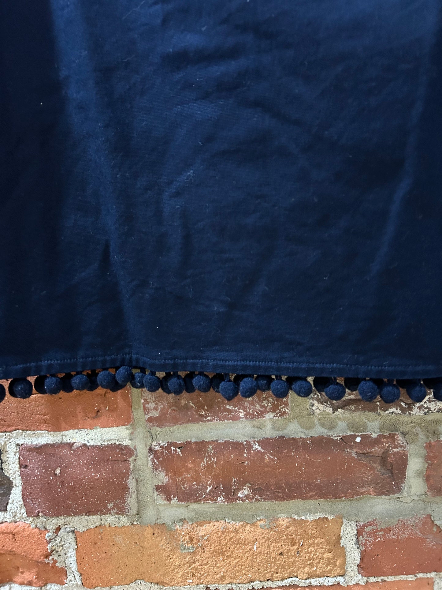 Talbots navy blue skirt
