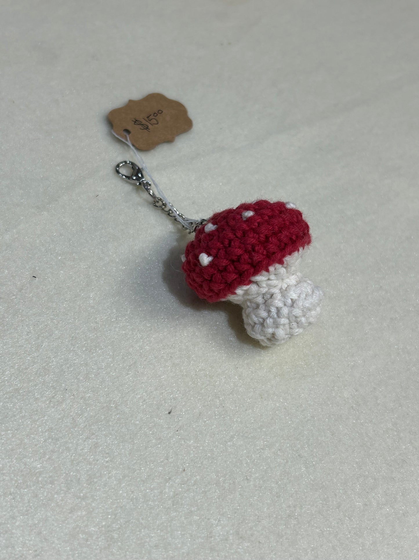 Red Mushroom Keychain