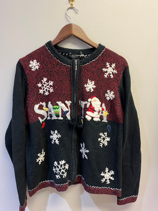 Santa Zip UP