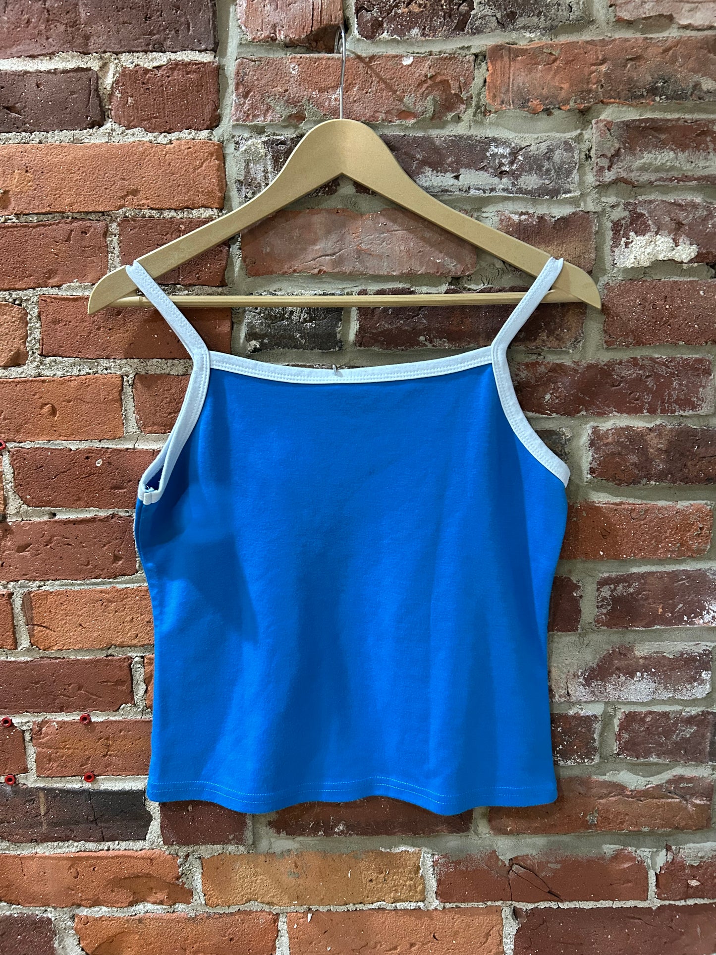 Vintage electric blue tank