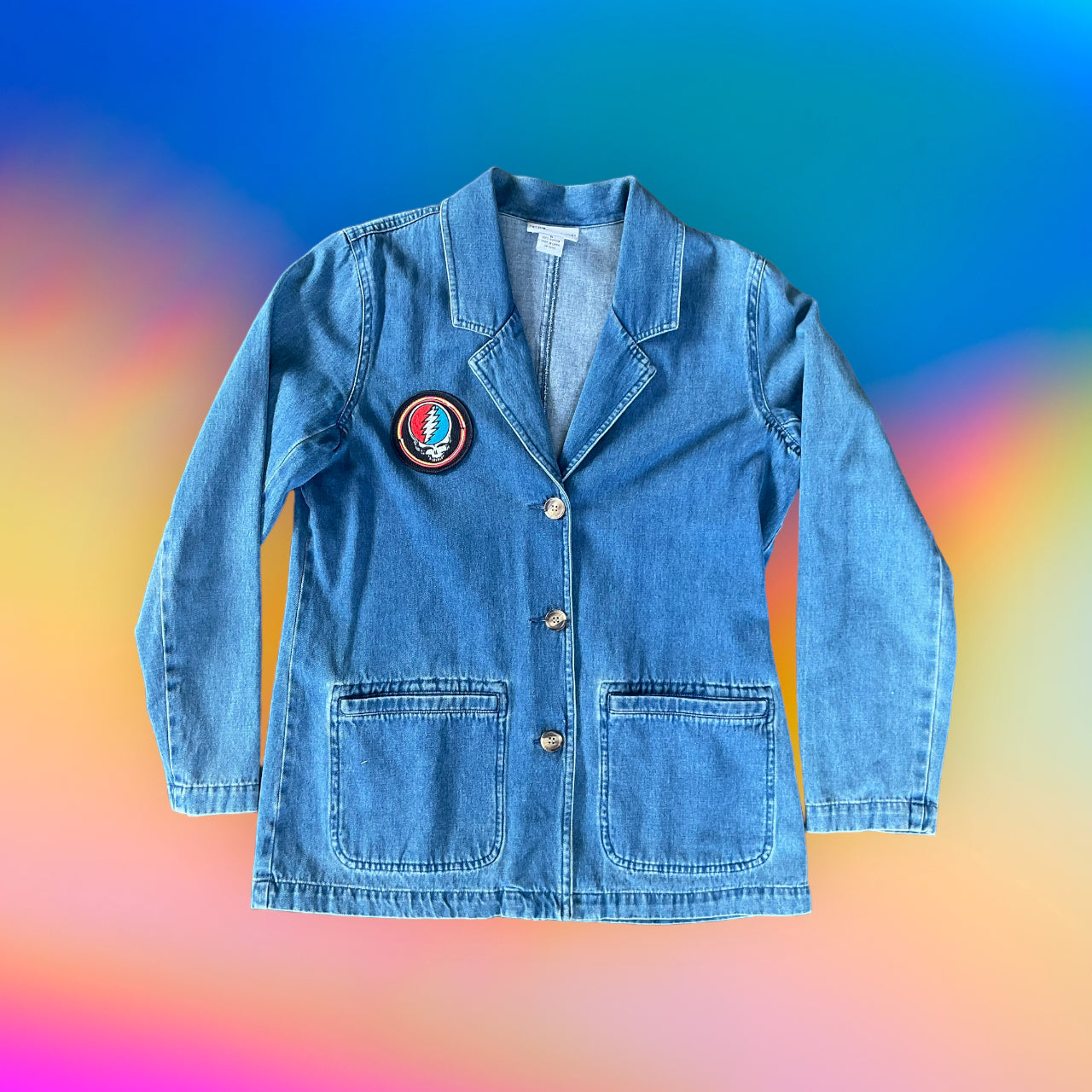 Grateful Dead Denim Blazer