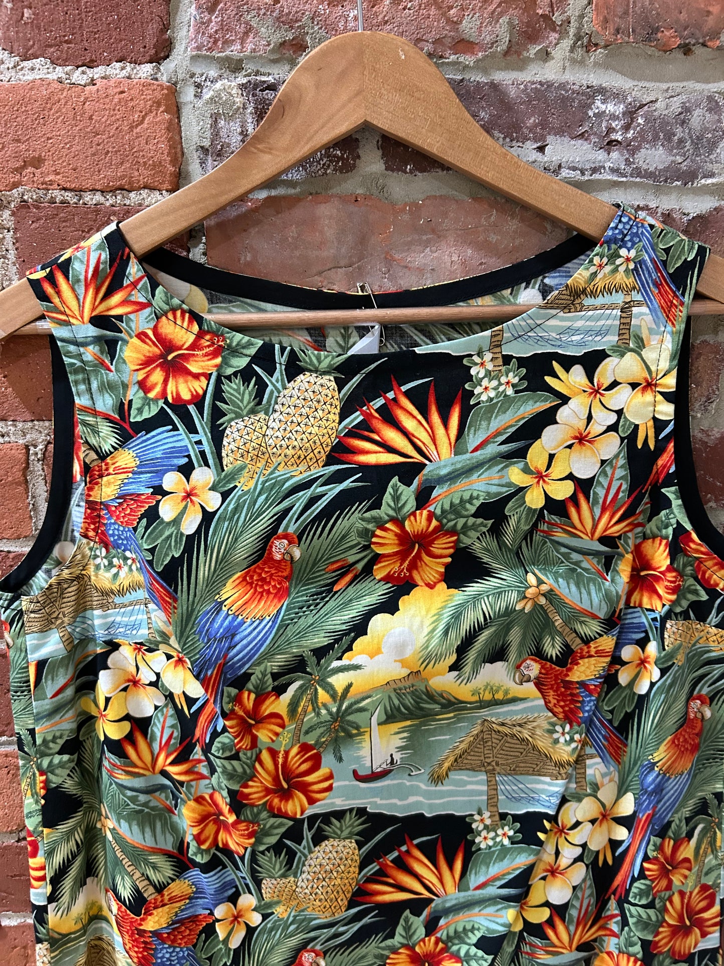 Handmade Tropical Dress