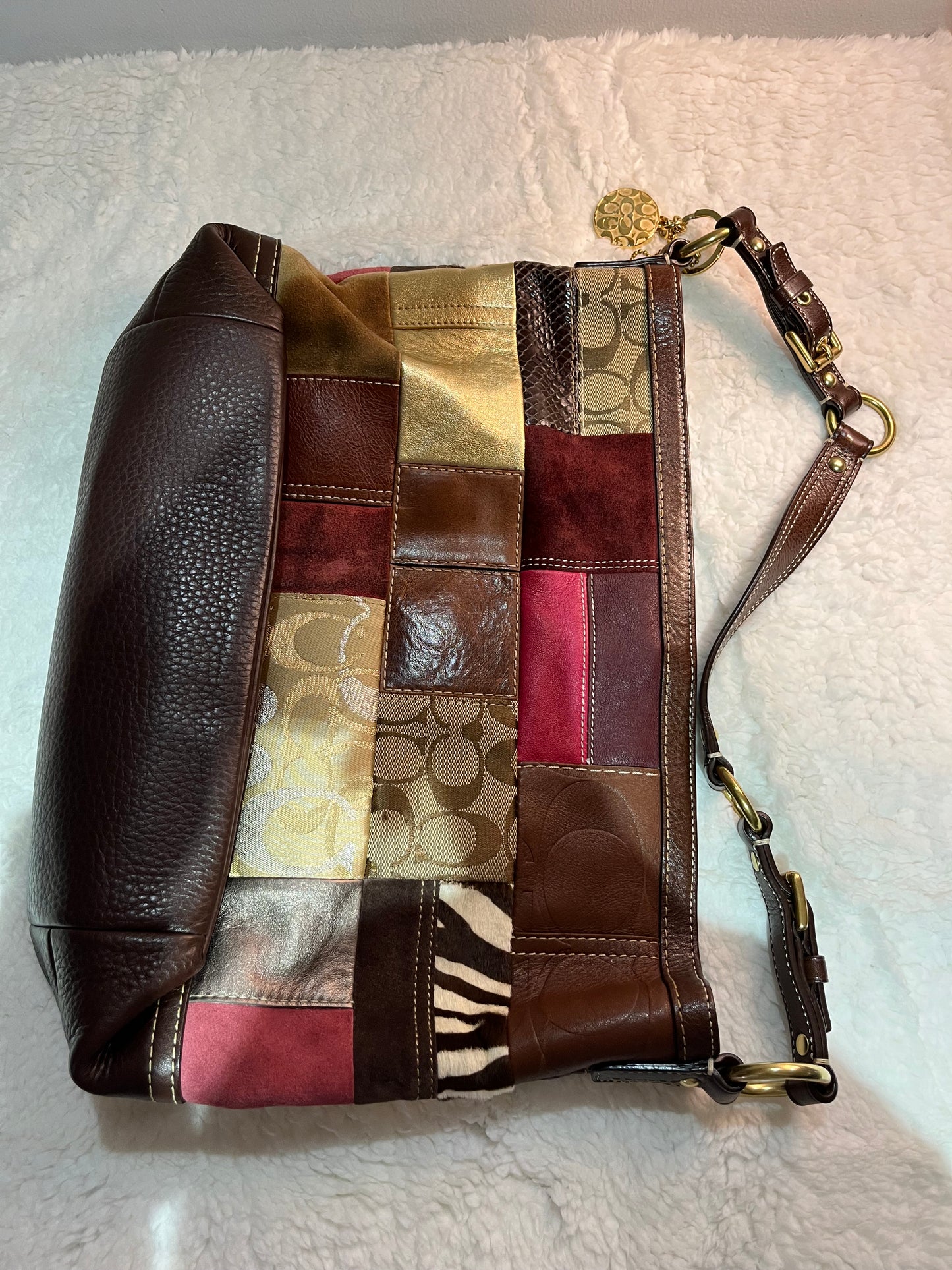 Holiday Patchwork Tote