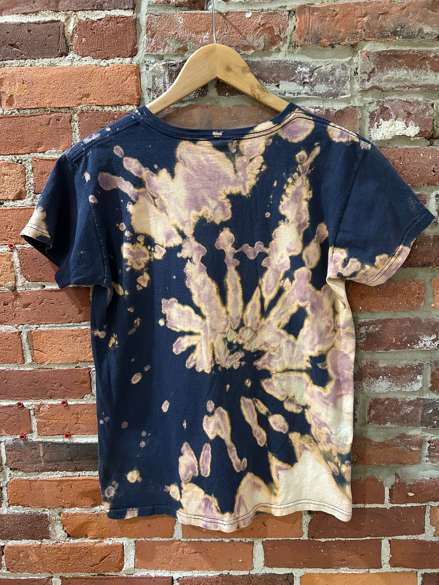 Upcycled tie-dye t-shirt