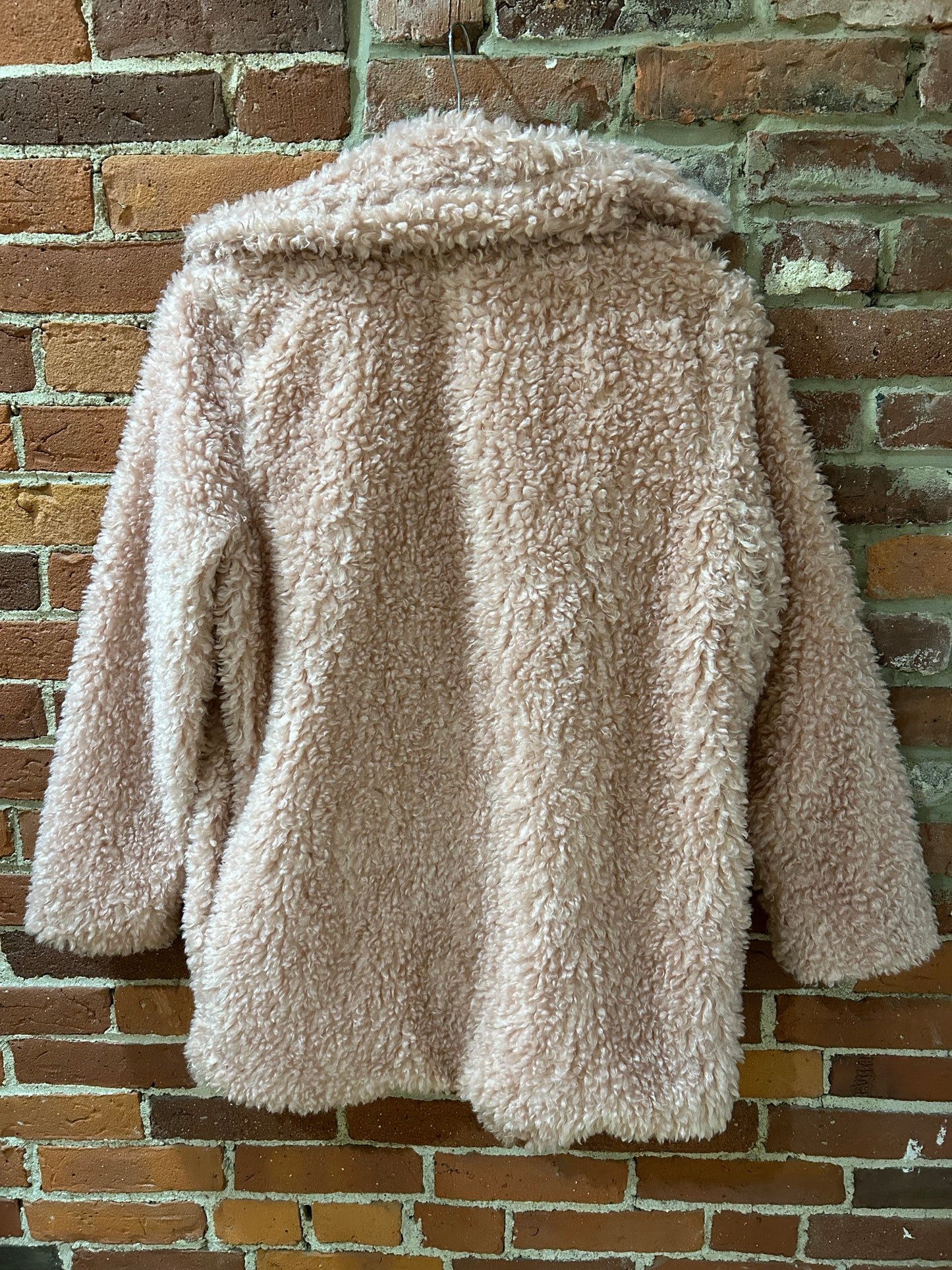 Pink Fuzzy Coat