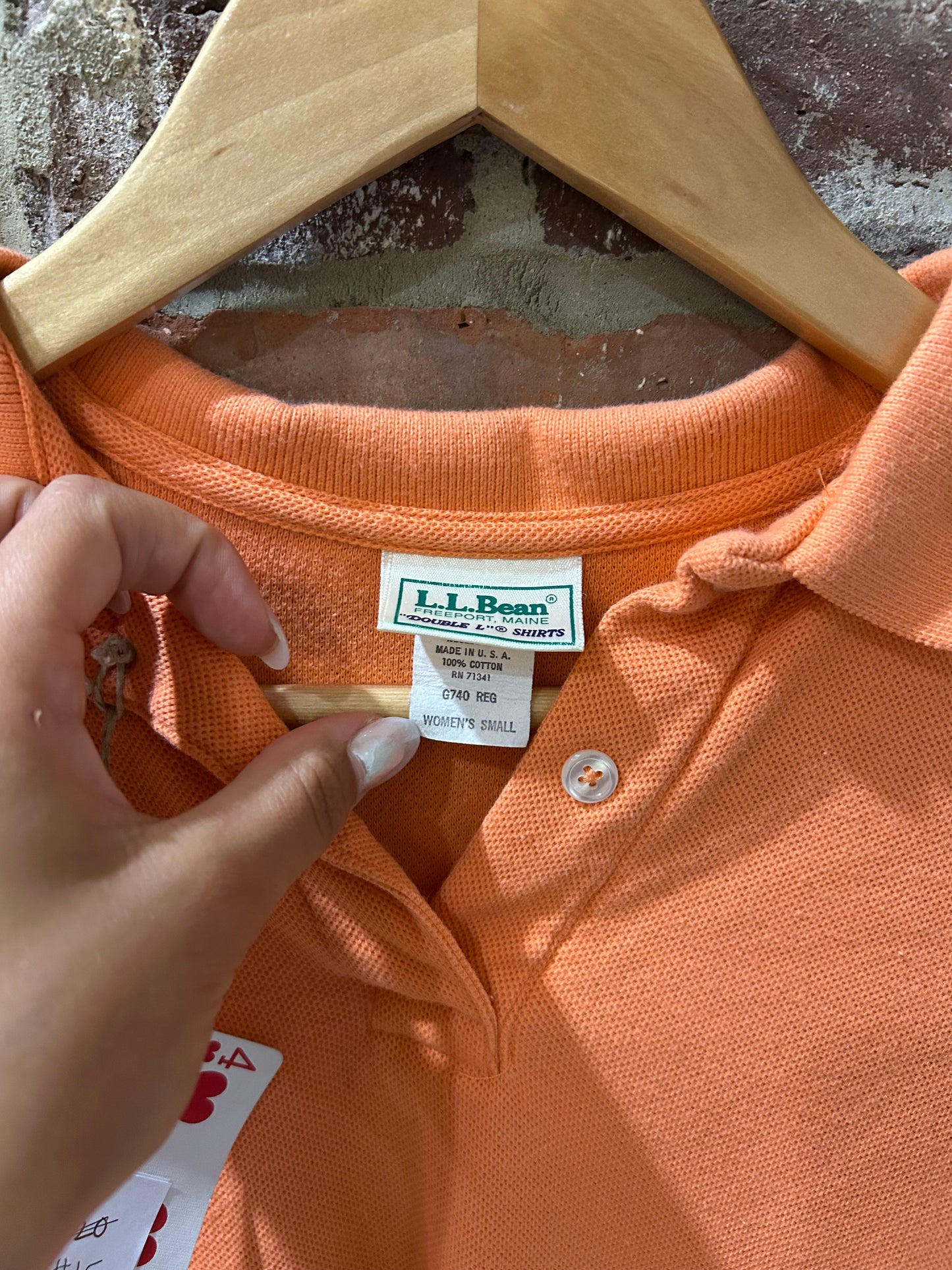 L.L.Bean collared t-shirt