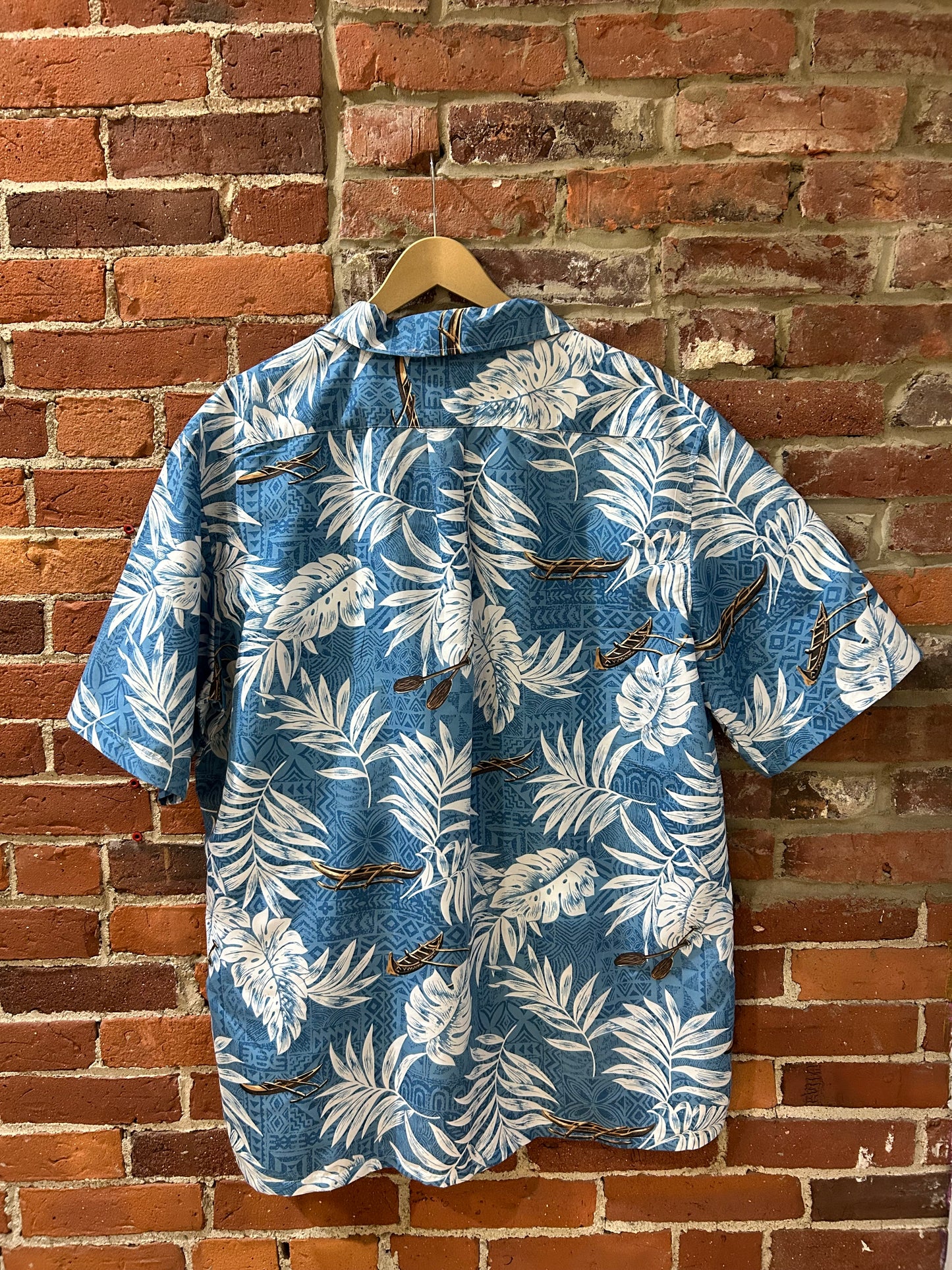 Tropical button-up shirt