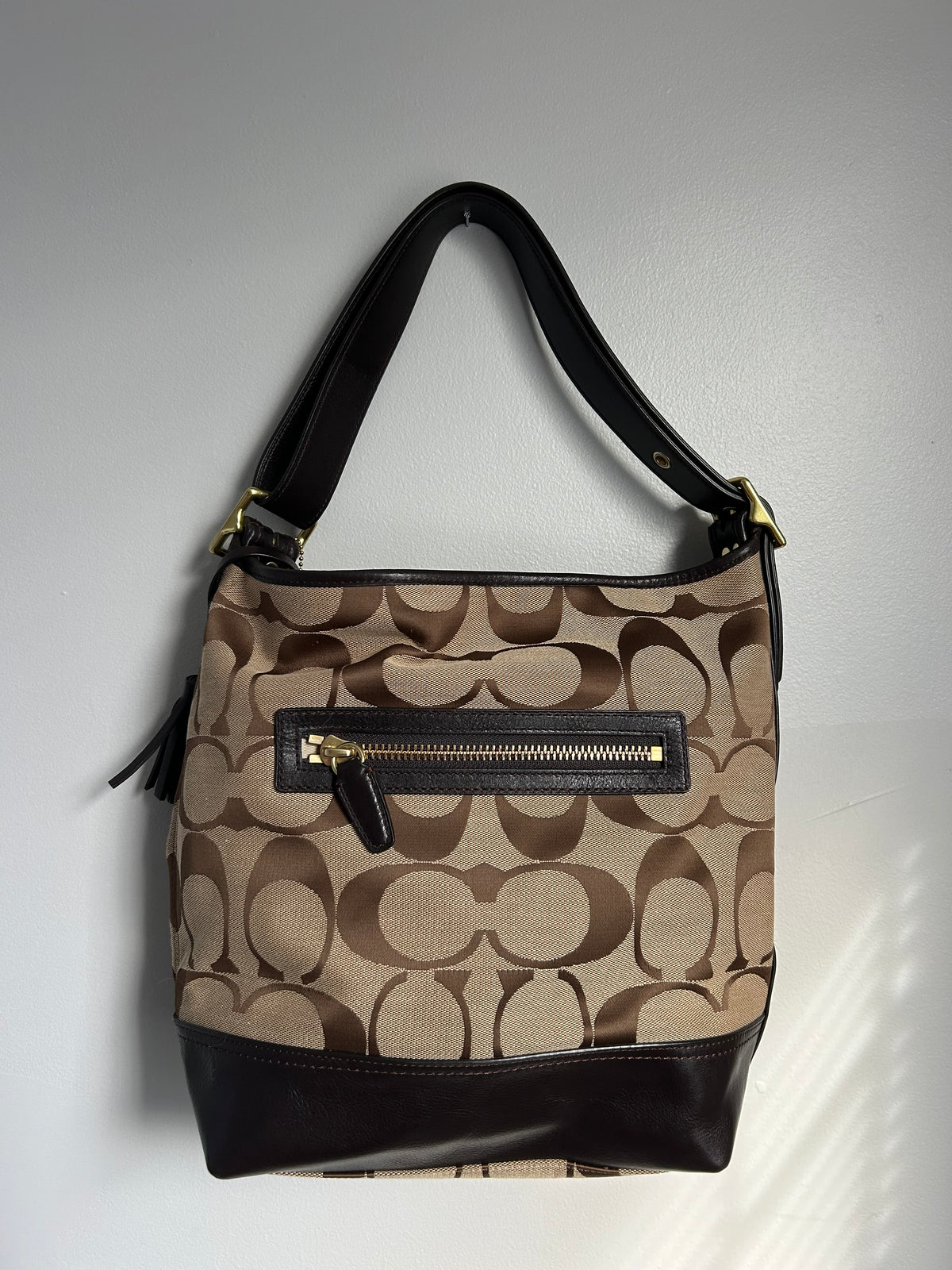 Coach Signature Hobo Bag