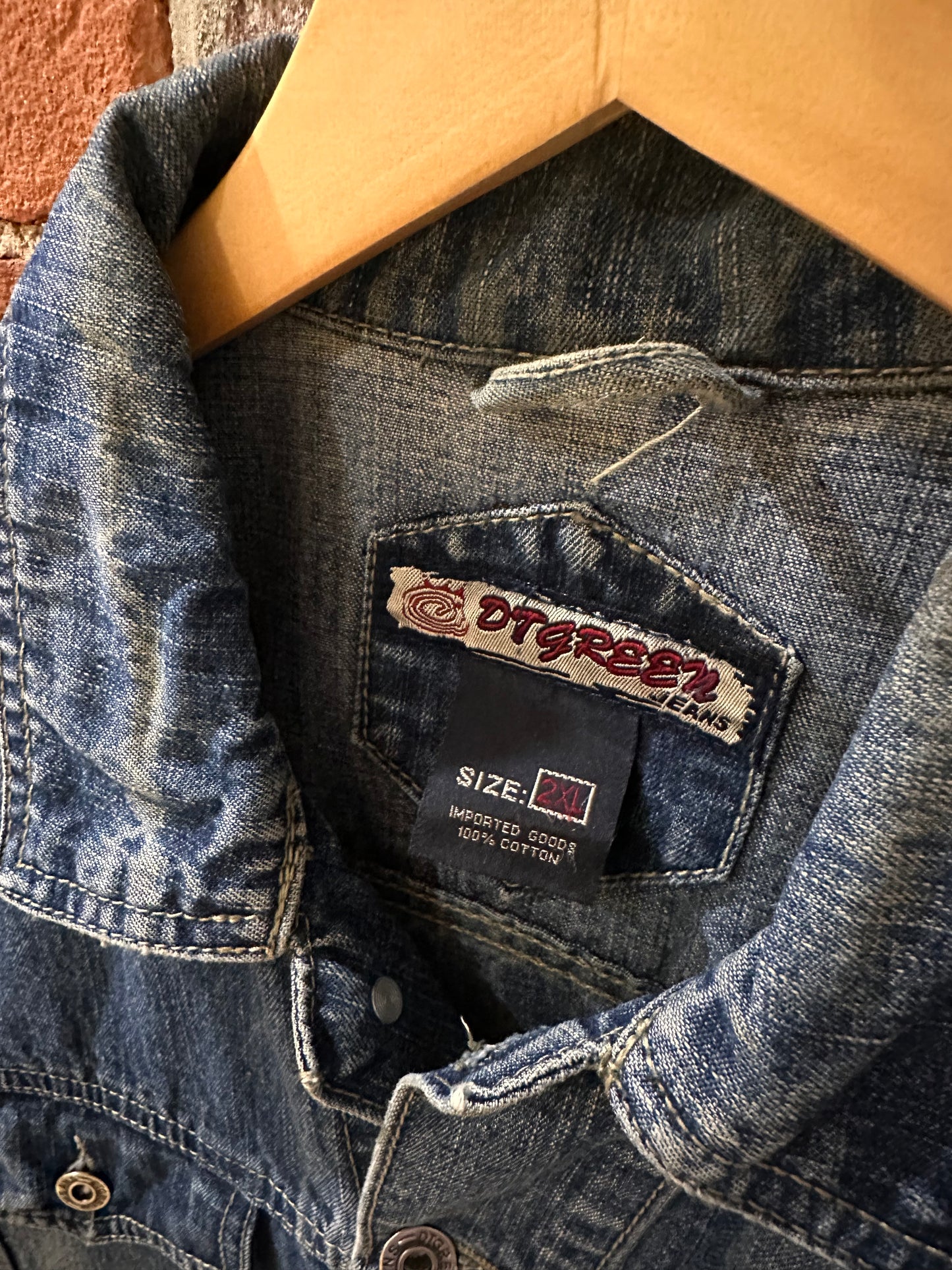 Upcycled Denim Jacket!