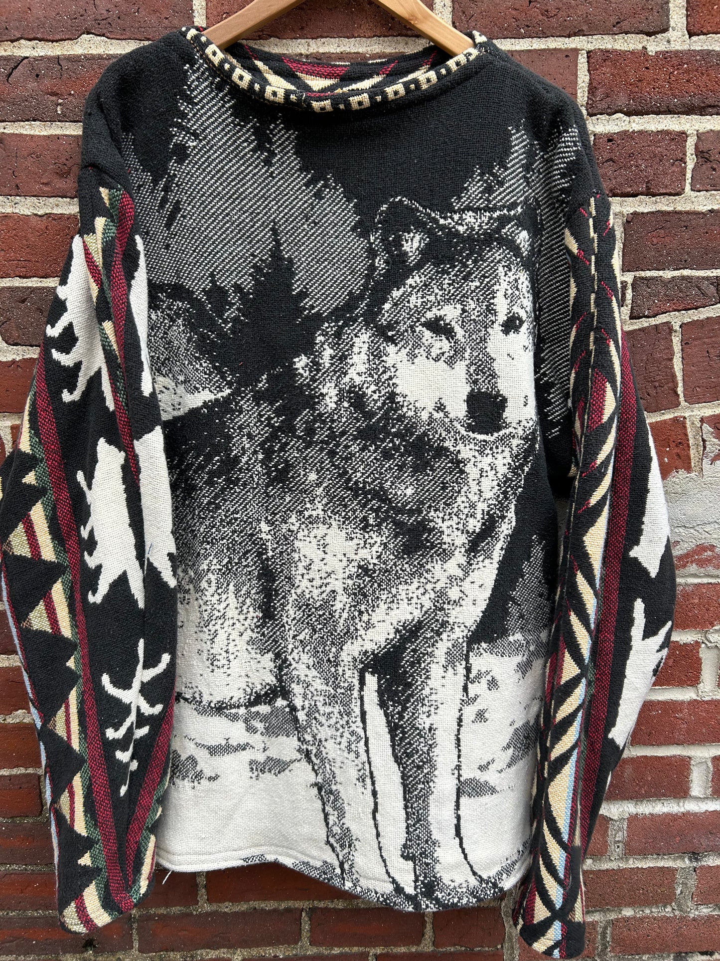 Upcycled Wolf Swanket