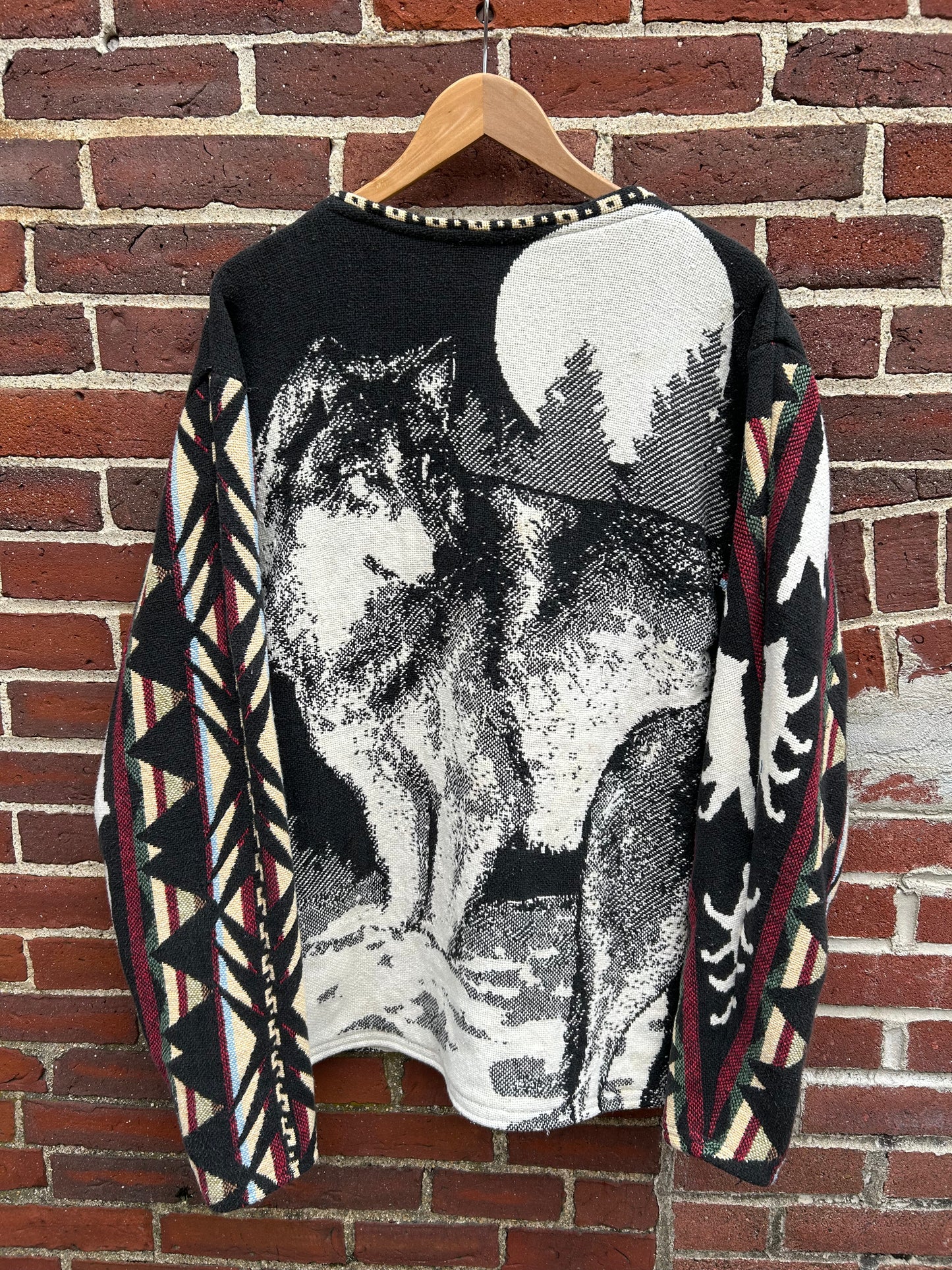 Upcycled Wolf Swanket