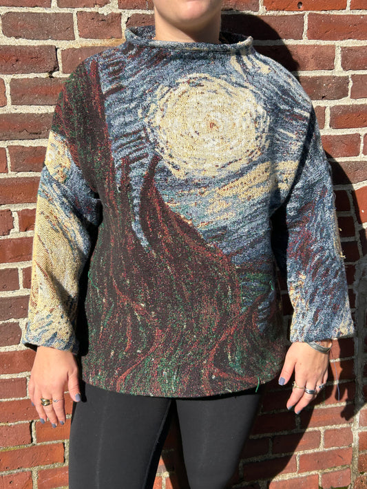 A Starry Night Swanket