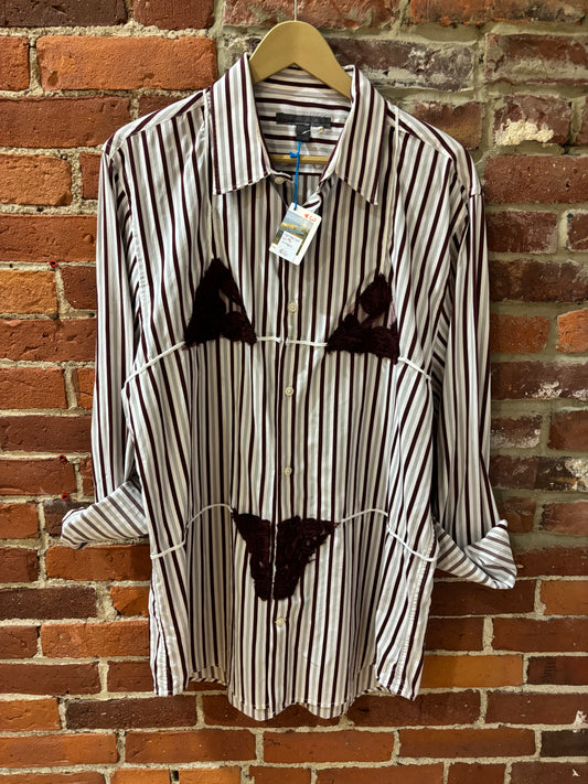 Upcycled Bikini Buttondown