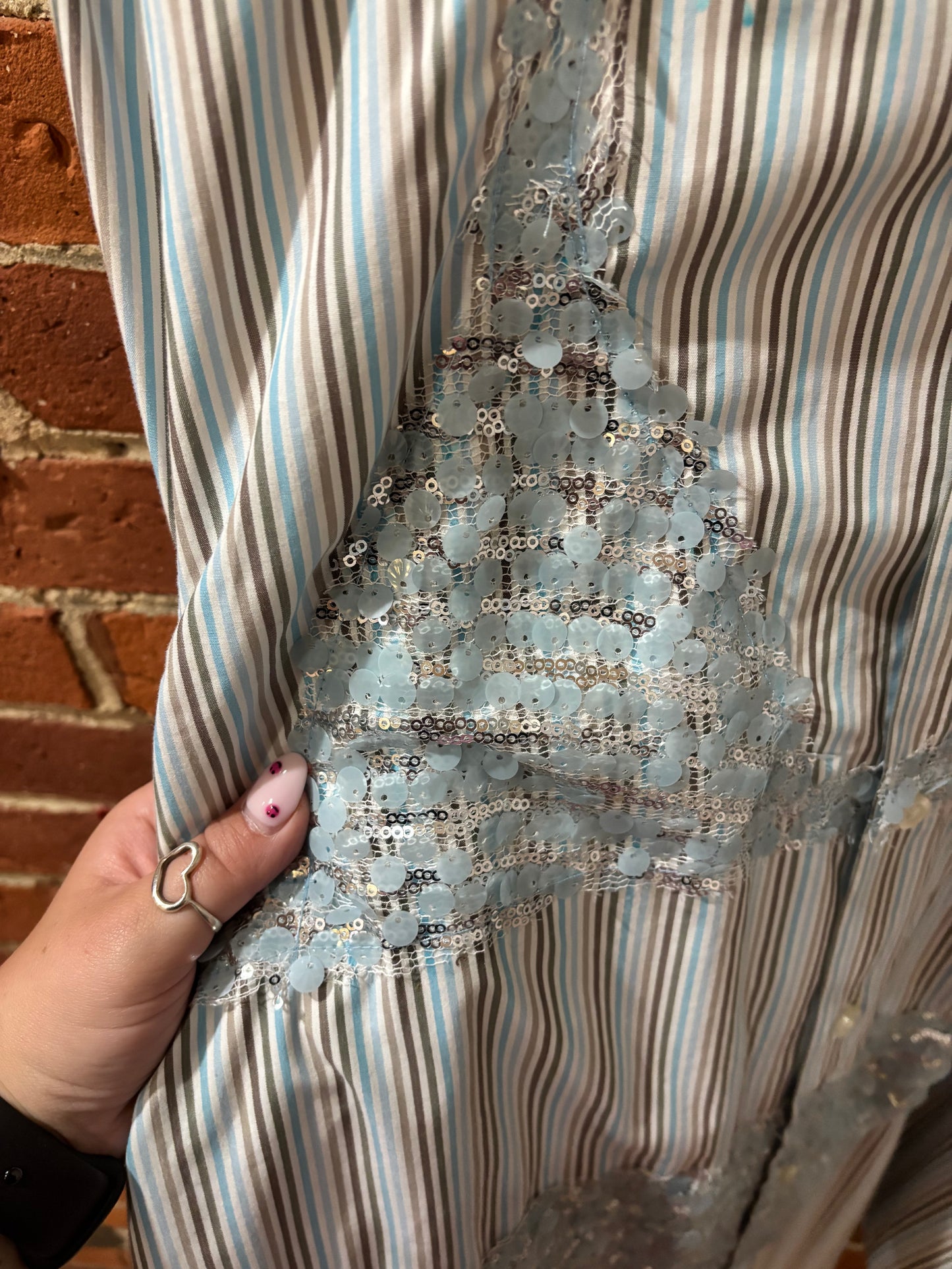 Upcycled Bikini Buttondown