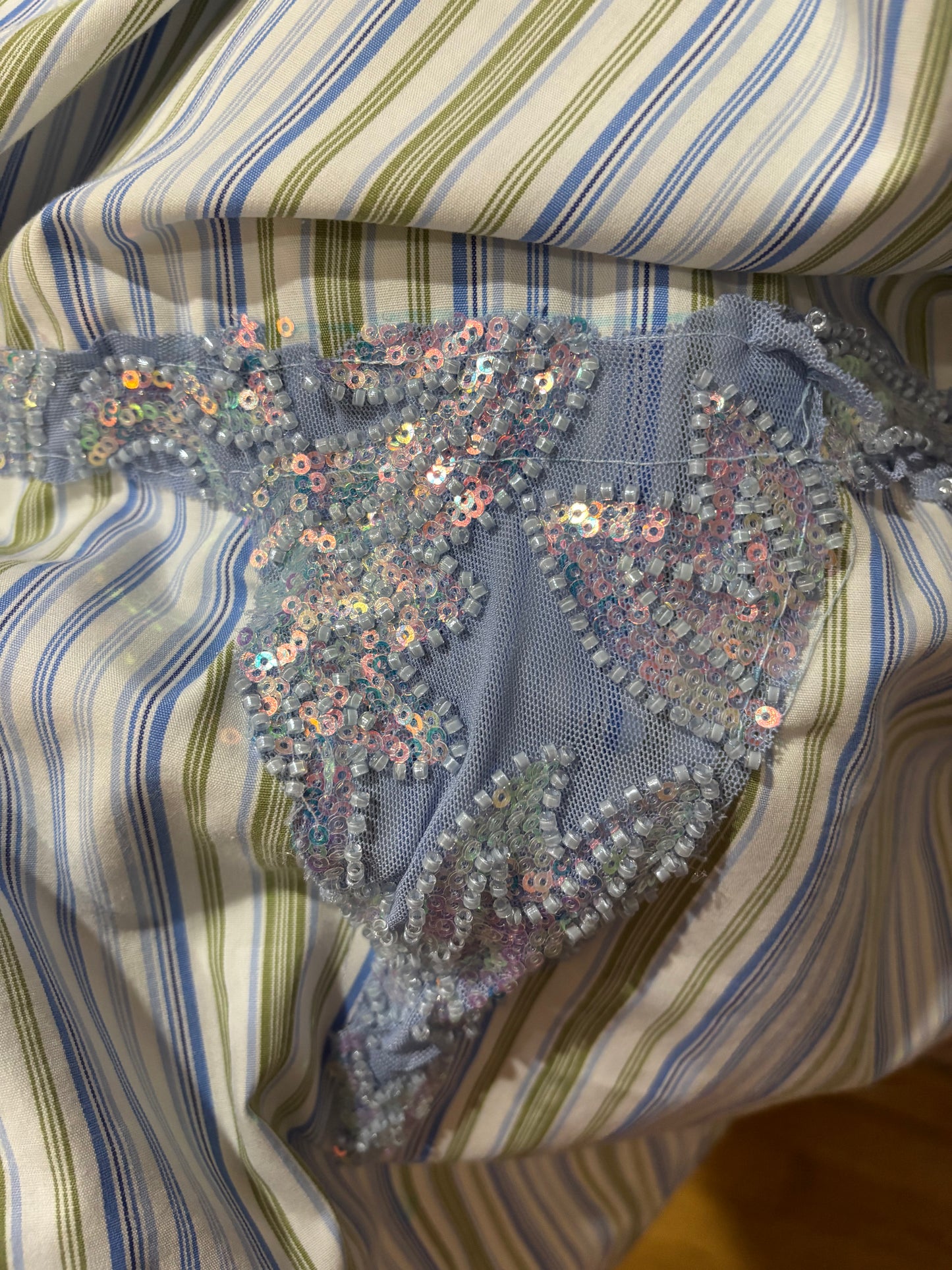 Upcycled Bikini Buttondown